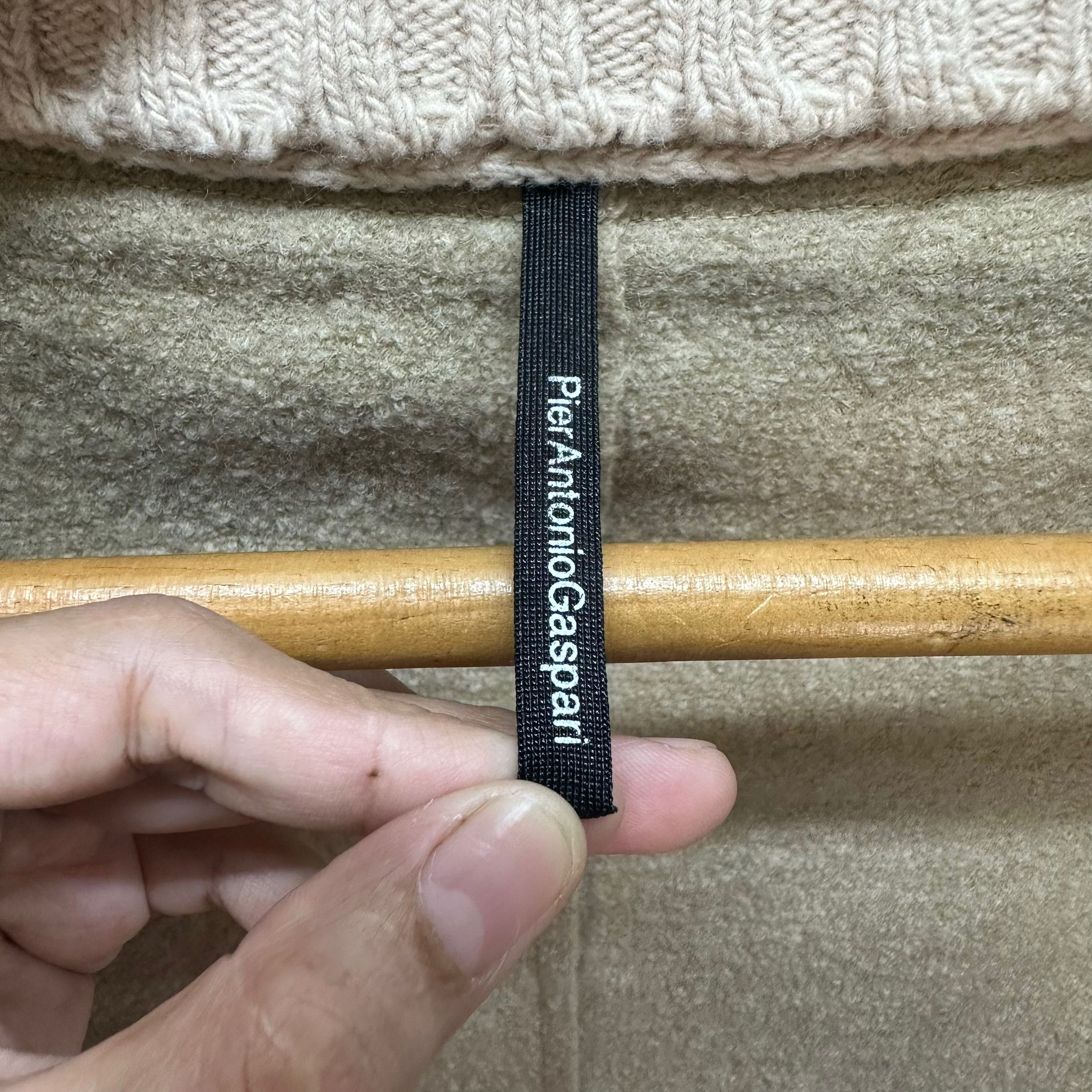 Other PIER ANTONIO GASPARI SHAWL WOOL LONG COAT #8302-002 Size M / US 6-8 / IT 42-44 - 9 Thumbnail