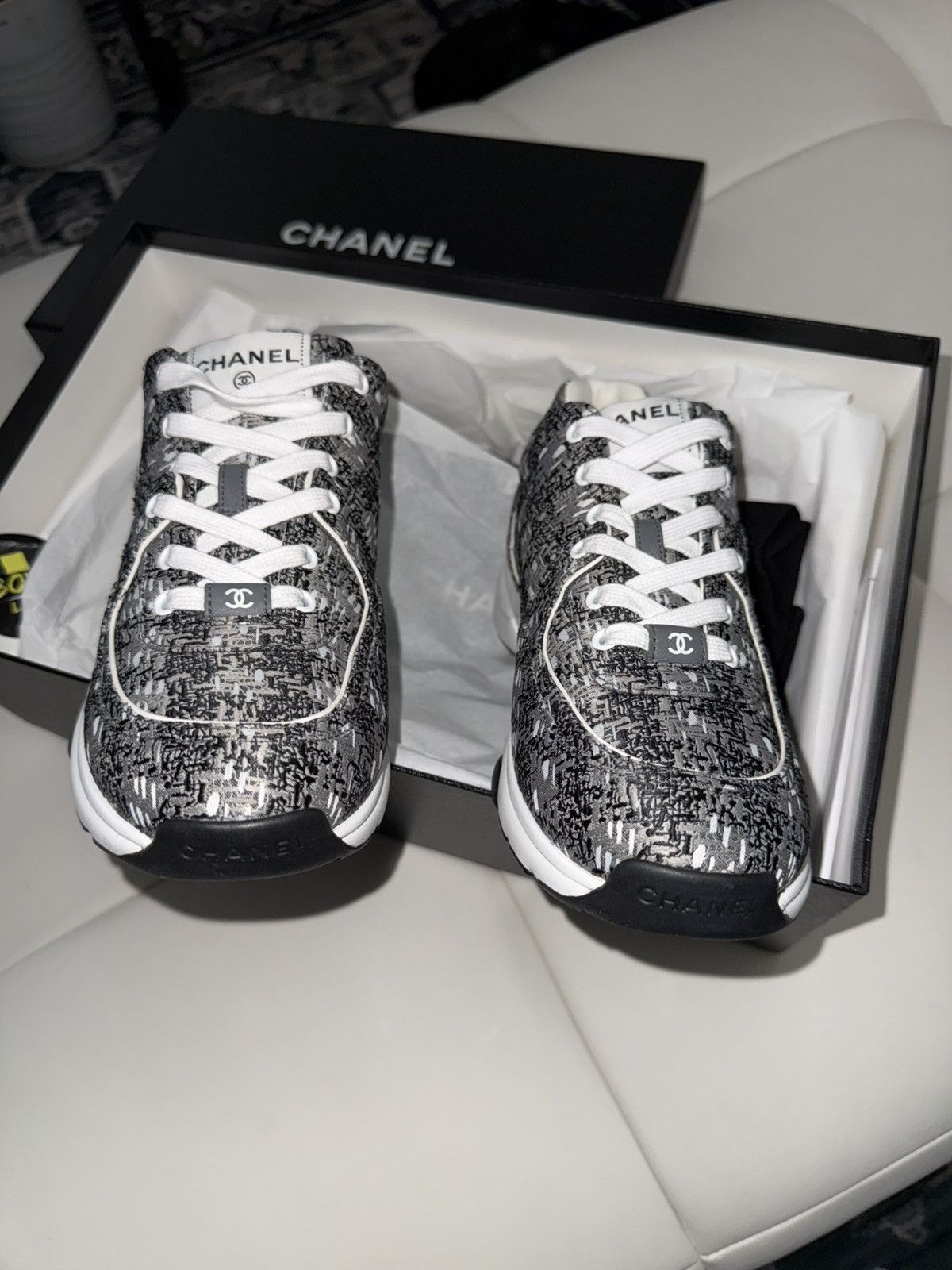 Chanel Chanel cc sneakers Size US 7.5 / EU 40-41 - 7 Thumbnail