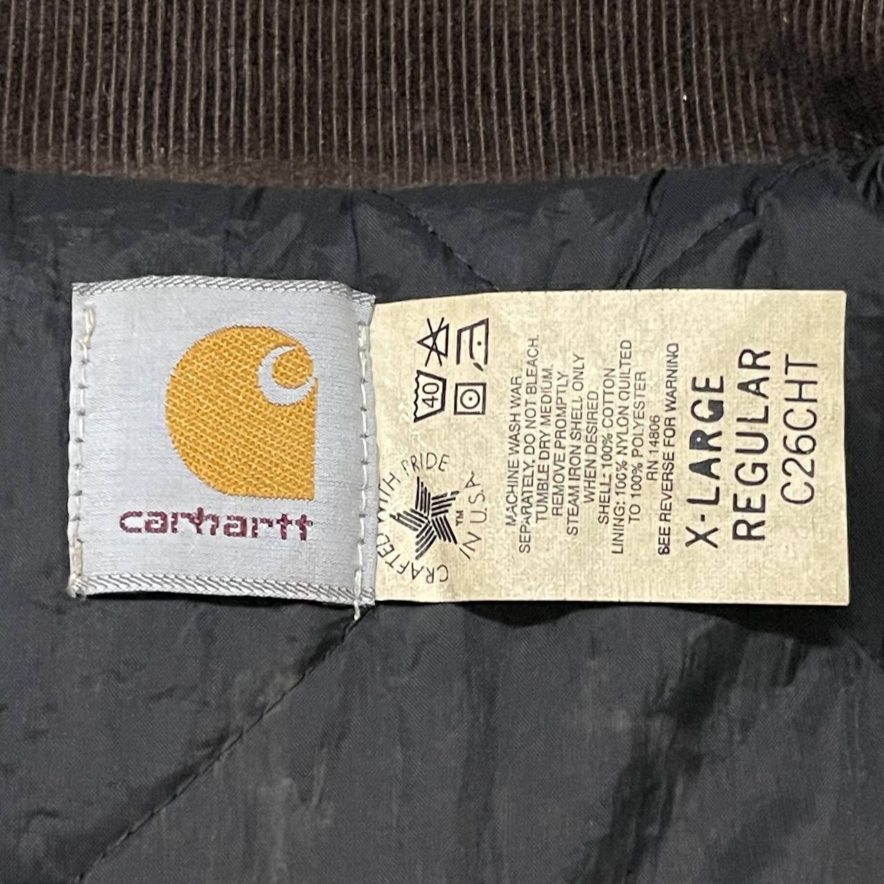 Carhartt Vintage Carhartt Artic Work Jacket C26CHT Size US XL / EU 56 / 4 - 10 Thumbnail
