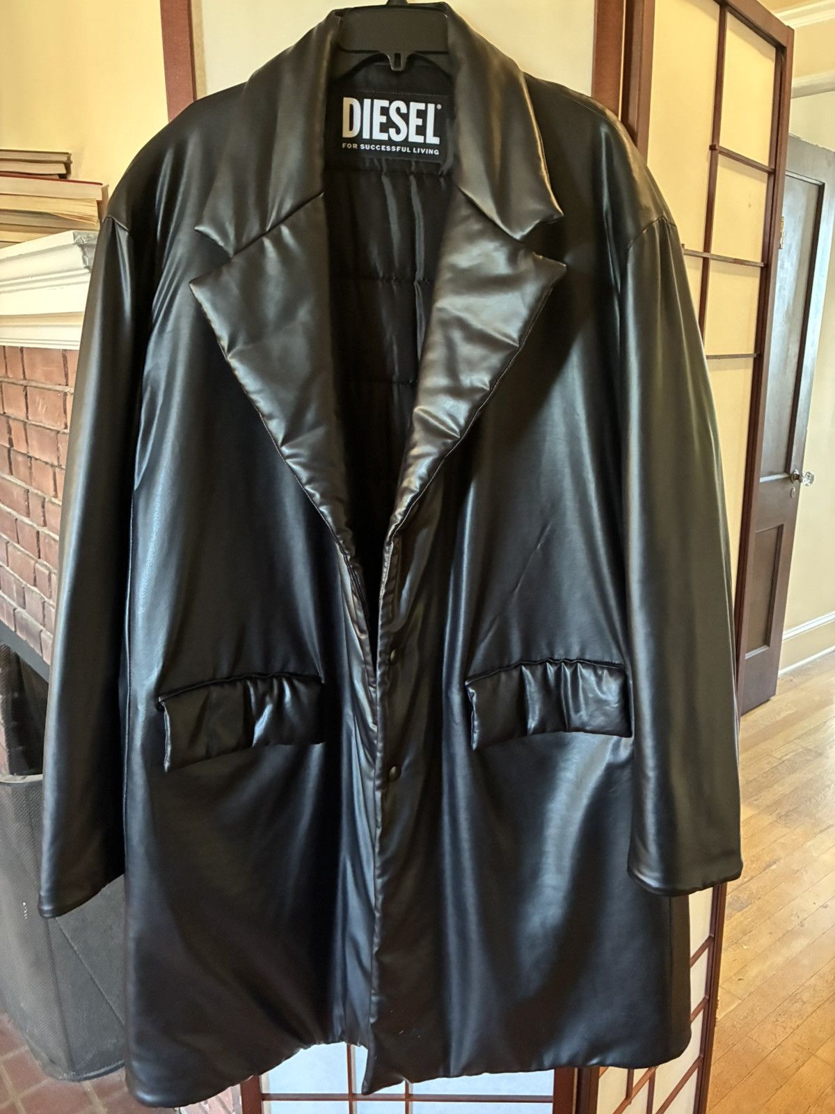 Diesel Diesel Black J-Cleve-Ny Coat Size US XL / EU 56 / 4 - 1 Thumbnail