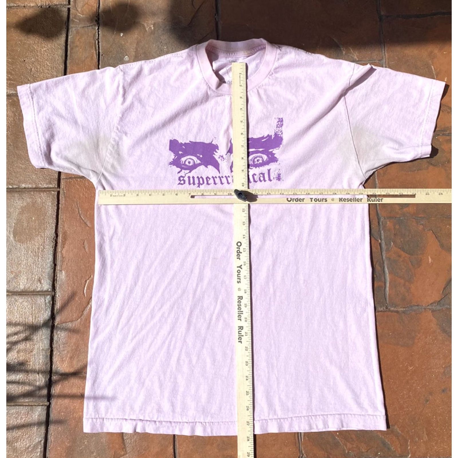 Pinko Superrradical Eyes Skater Pink T Shirt Large Size US L / EU 52-54 / 3 - 7 Thumbnail