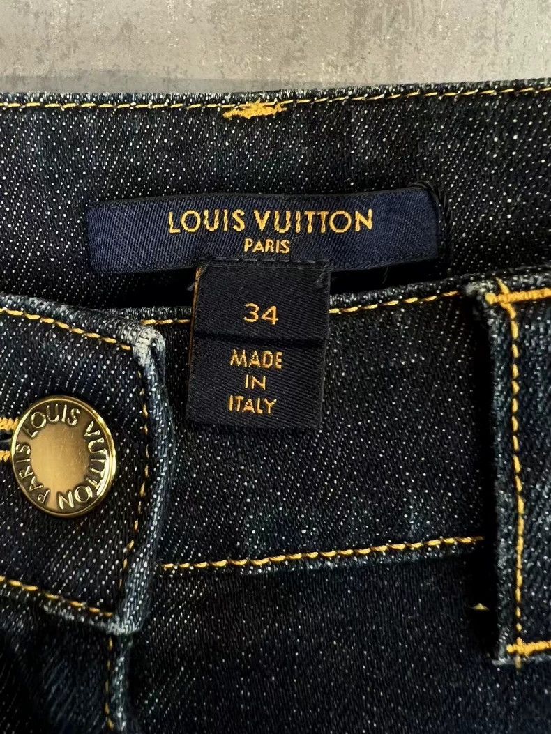 Louis Vuitton Louis Vuitton Back presbyopic pocket jeans 2501-Nextarrow Size US 34 / EU 50 - 4 Thumbnail