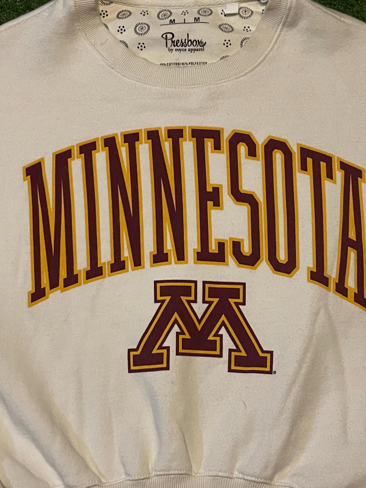 Burberry Vintage Minnesota Graphic Sweatshirt Size US XXS / EU 40 - 4 Thumbnail