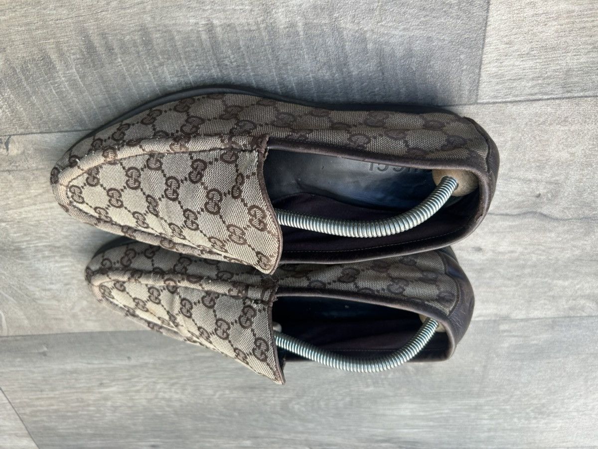 Gucci Gucci GG Canvas Slip-On Loafers Size US 8.5 / EU 41-42 - 2 Thumbnail