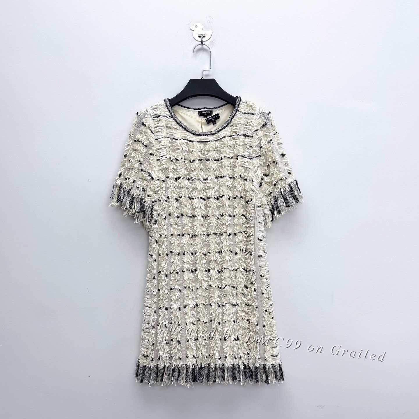 Chanel Chanel Double C Logo Fringe Dress Size XS / US 0-2 / IT 36-38 - 1 Thumbnail