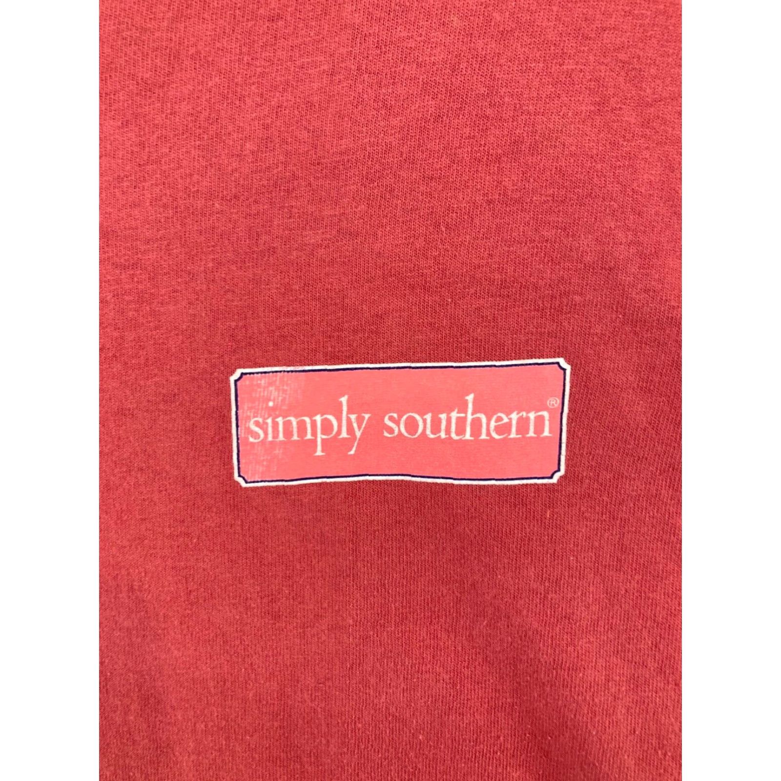 Jeep Simply Southern Women's Graphic T-Shirt Large Red "Not All Who Wander" Jeep Casual Outdoor Preppy Mens Size L / US 10 / IT 46 - 5 Thumbnail