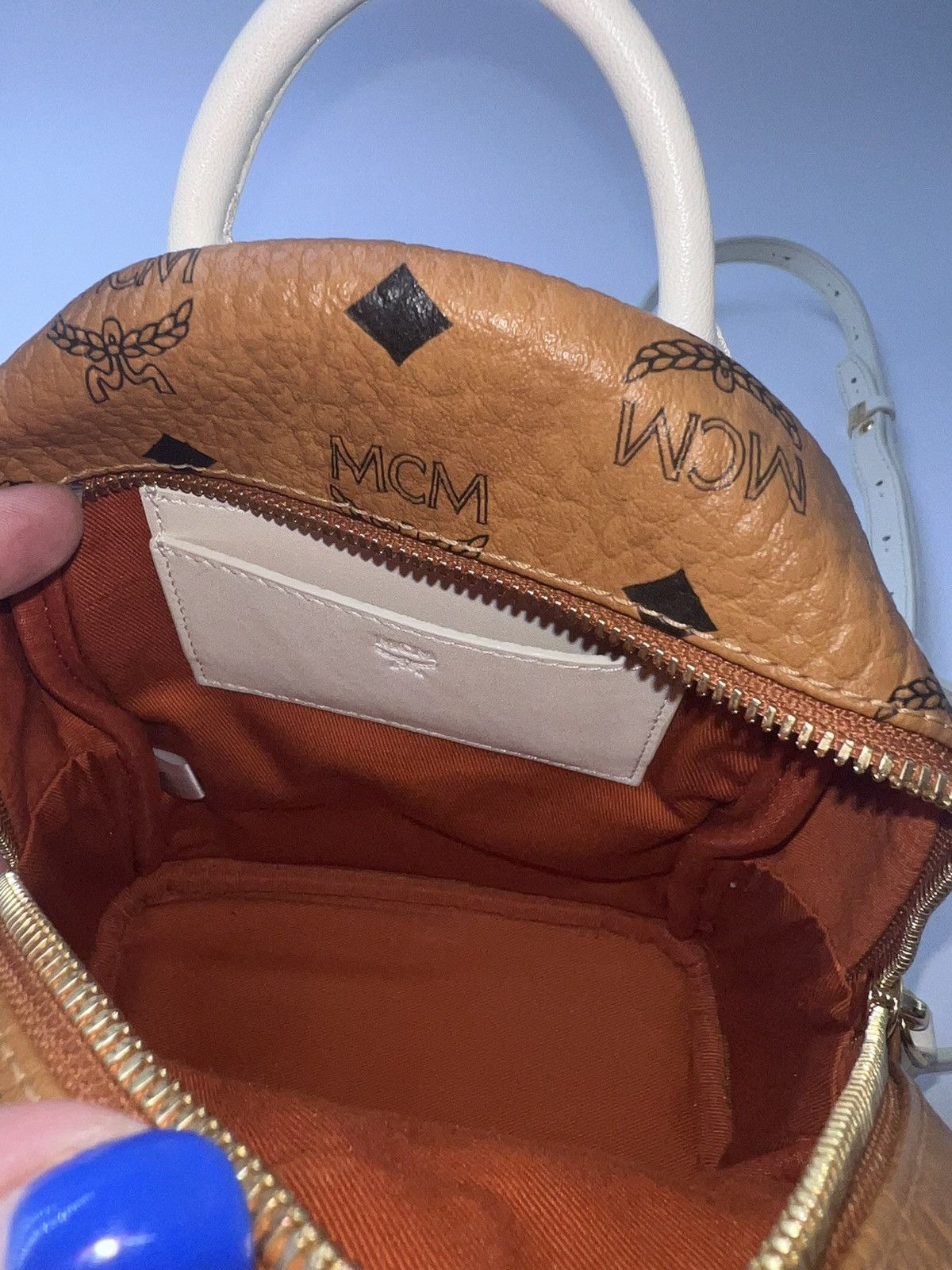 MCM MCM Mini Stark Backpack Visetos Size ONE SIZE - 3 Thumbnail