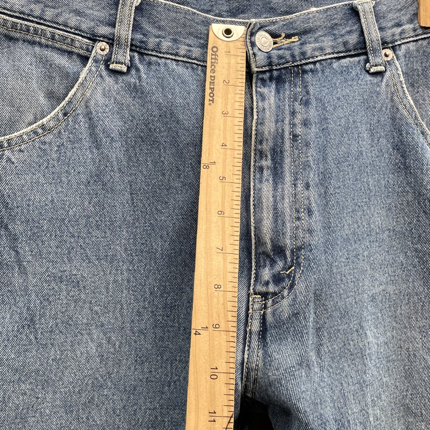 Levi's VINTAGE Levi's Carpenter Jeans 34x31 Skater Workwear Baggy Rave Y2k Streetwear Denim Jeans Mens Blue 34 Regular 5-Pocket Western100% Cotton Levi's Size US 34 / EU 50 - 6 Thumbnail