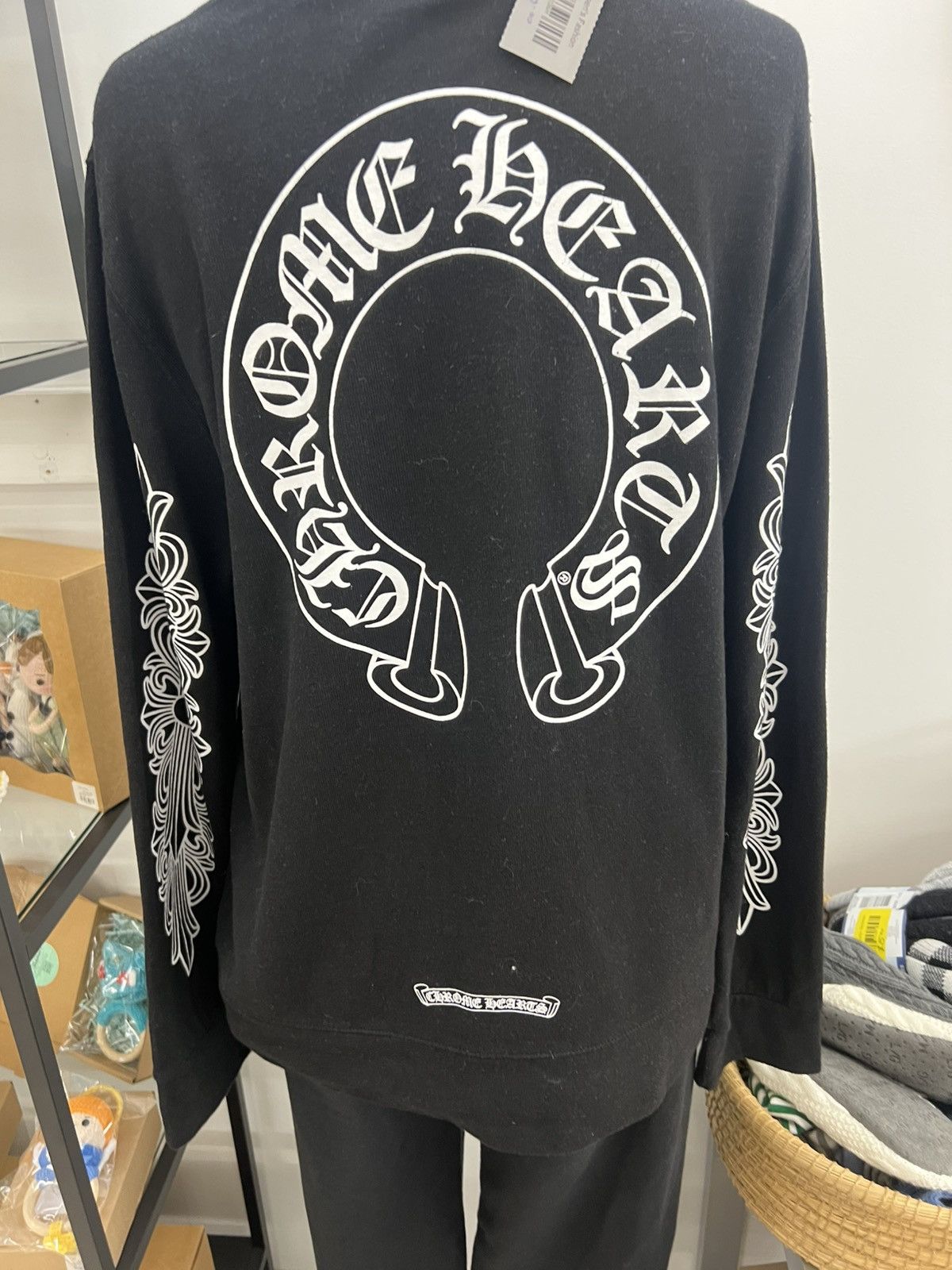 Chrome Hearts × Designer Chrome Hearts Horseshoe Shirt Rare