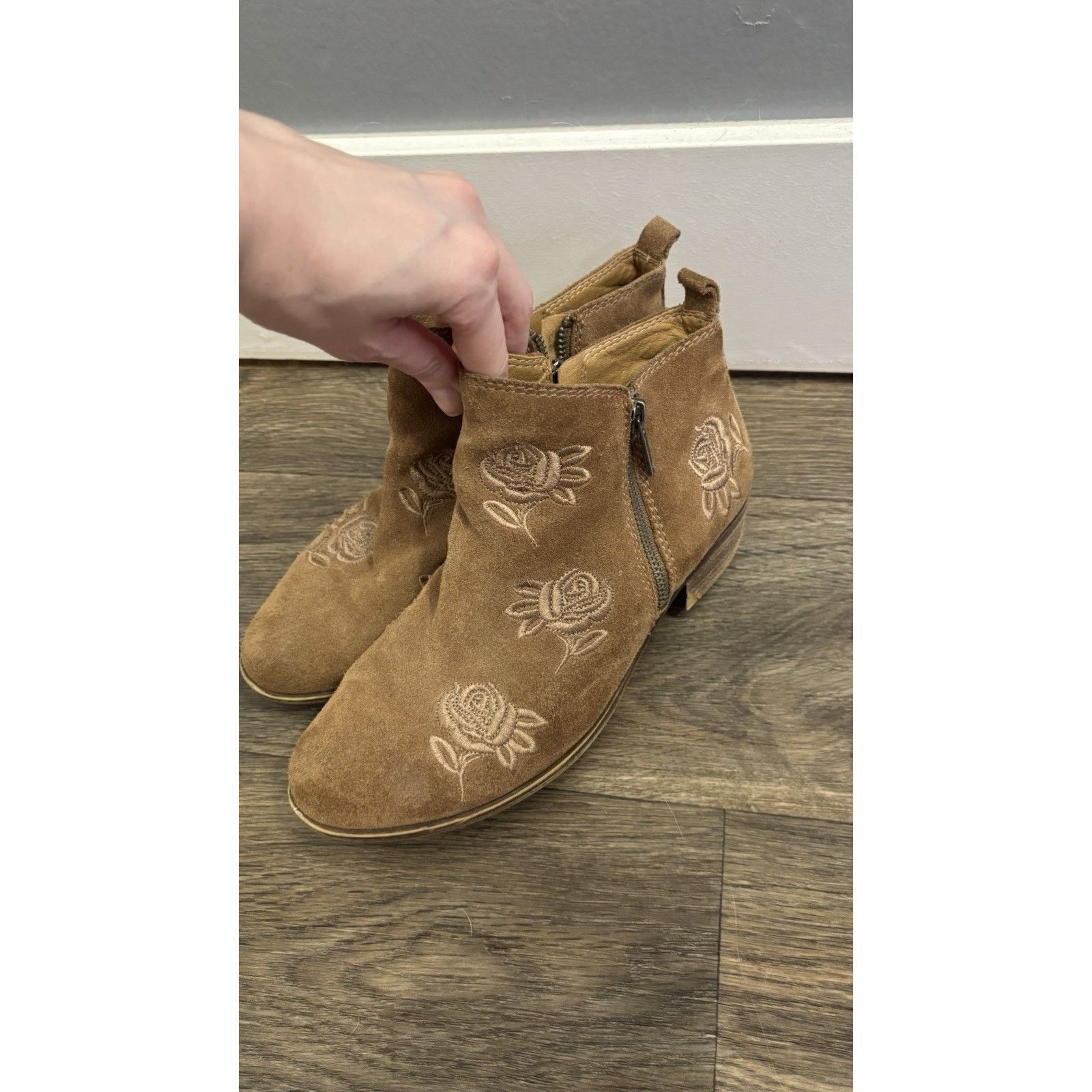 Lucky Brand Lucky Brand Brown Booties Size 8 Size US 8 / IT 38 - 3 Thumbnail