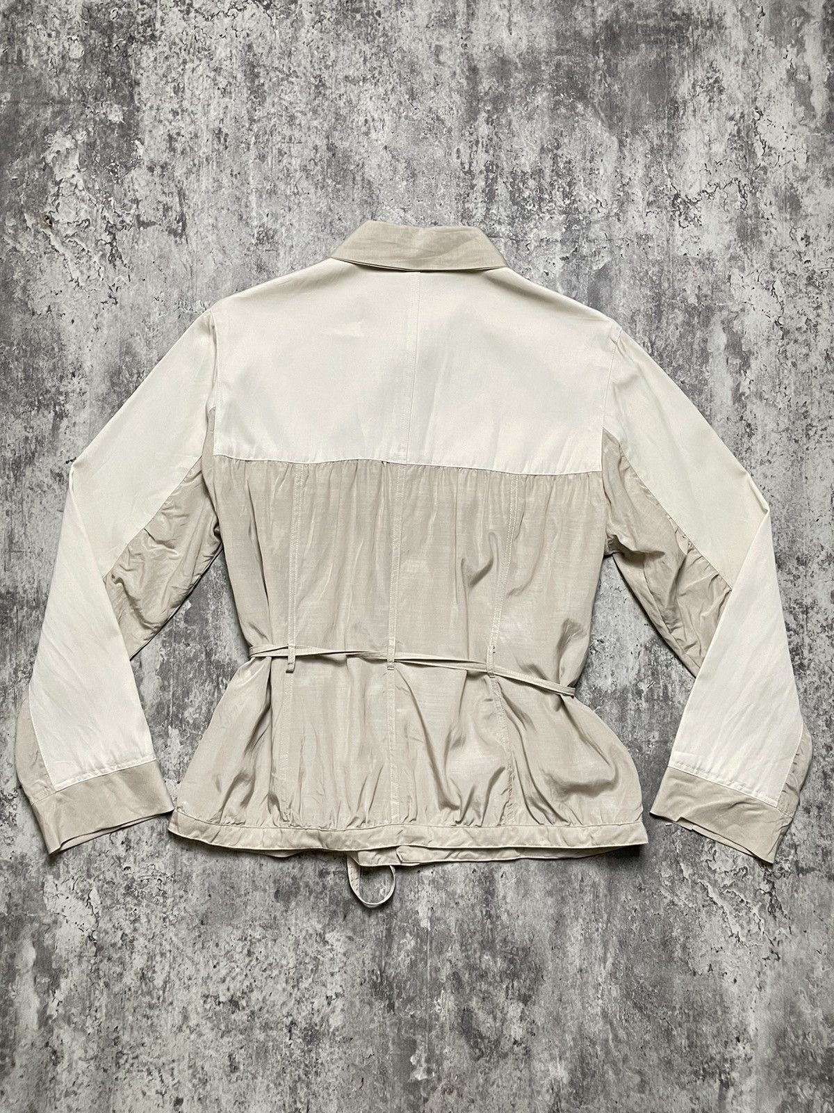 Hai Sporting Gear × Issey Miyake × Japanese Brand Hai Sporting Gear Button Up With Laces Size M / US 6-8 / IT 42-44 - 3 Thumbnail