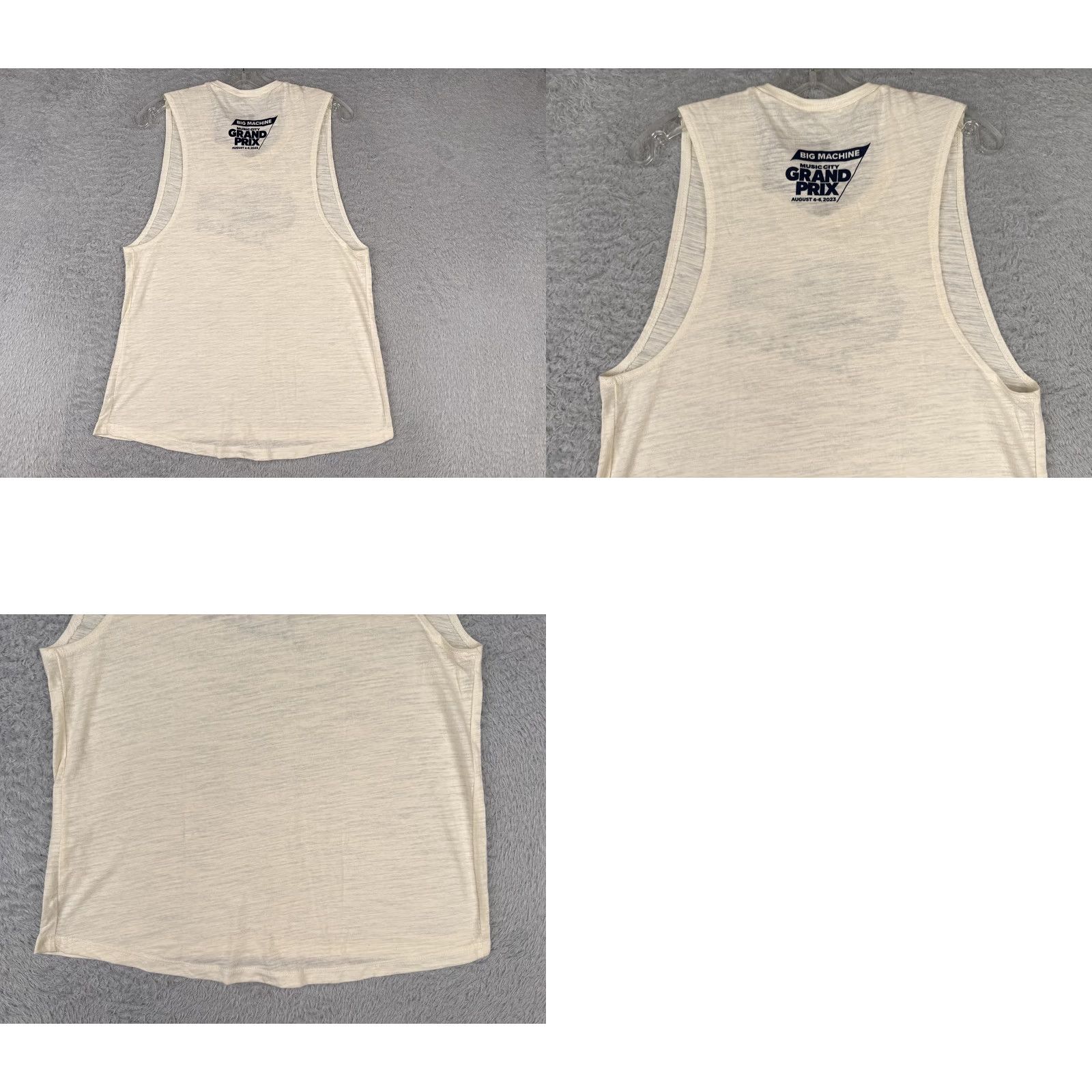 Vintage Music City Grand Prix Shirt Womens Extra Large Sleeveless Tank Top Rac Size XL / US 12-14 / IT 48-50 - 9 Thumbnail
