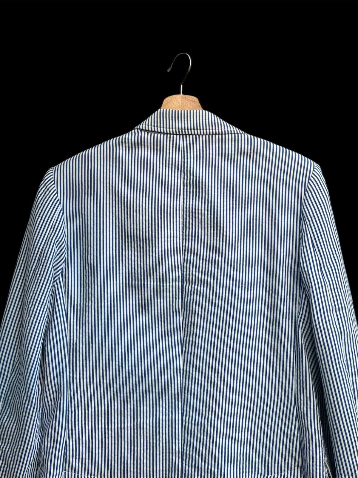 Band Of Outsiders Band of Outsiders Stripes Blazer Jacket Made in Italy Size US M / EU 48-50 / 2 - 6 Thumbnail
