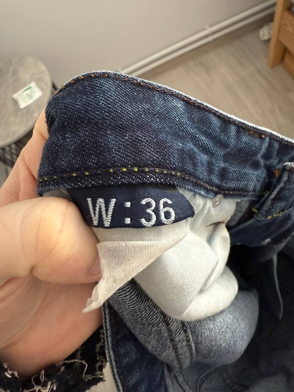 Armani Vintage Y2K Armani Jeans Big Logo Denim Jeans Italy Size US 36 / EU 52 - 7 Thumbnail