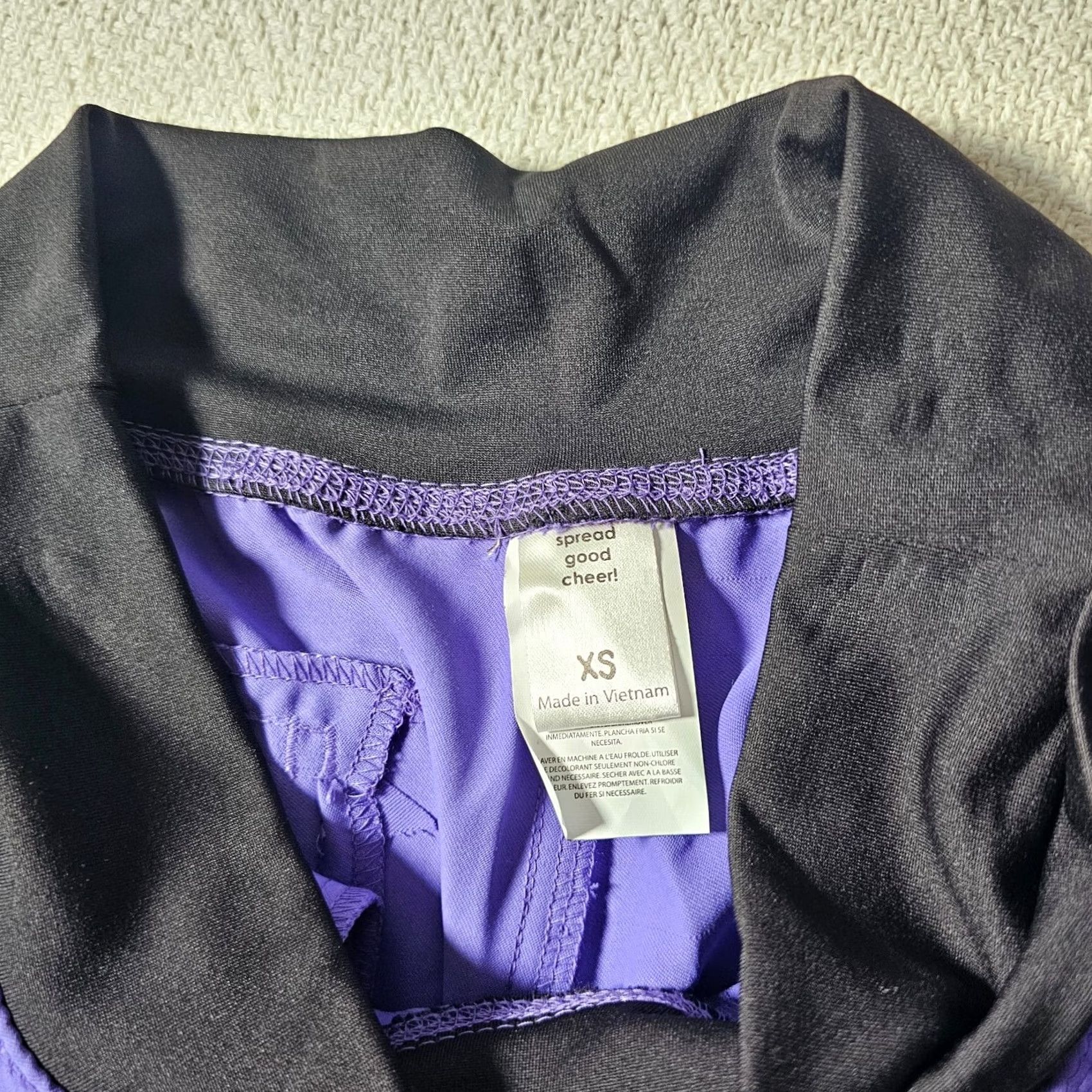 Vintage WonderWink Uniform Scrub Pants 5225 XS Women Purple Easy Fit No-Roll Knit Waist Knit Waistband Scrub Pants Women XS Purple Size 26" / US 2 / IT 38 - 3 Thumbnail