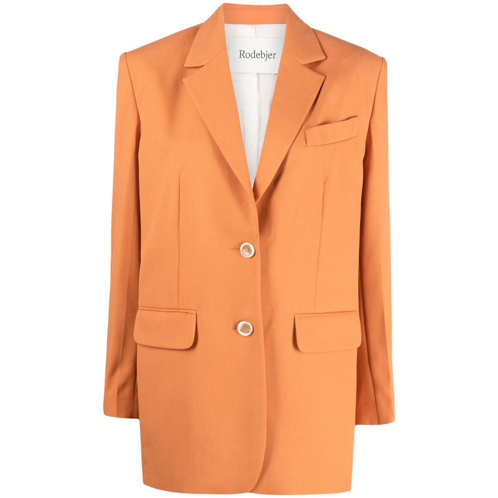 Rodebjer Rodebjer ORANGE Jackets - Blazers Size S / US 4 / IT 40 - 1 Thumbnail