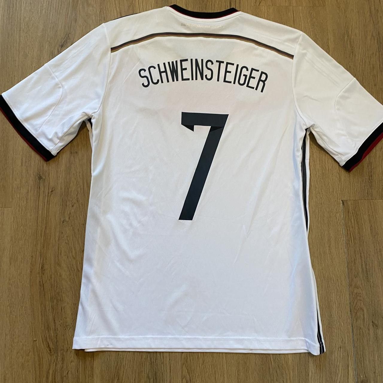 Adidas 2012-14 Schweinsteiger Germany Home Adidas Football Shirt Size US L / EU 52-54 / 3 - 1 Thumbnail