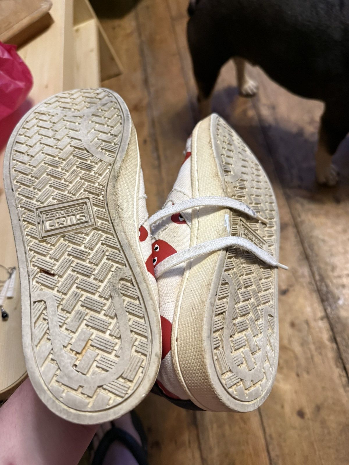 Comme des Garcons PLAY × Converse Very nice Size US 9 / EU 42 - 5 Thumbnail