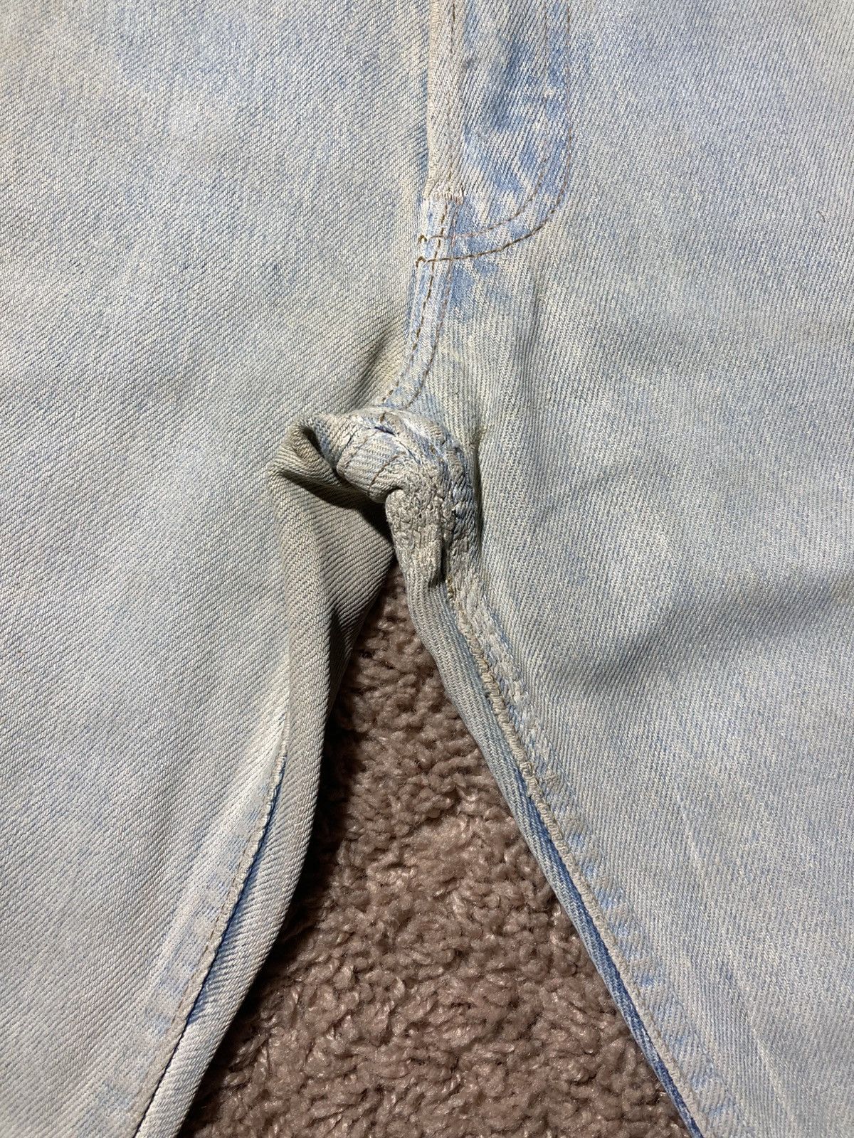 Maison Margiela SS03 Maison Margiela Artisanal Painted Denim Jean White 0 10 Size US 28 / EU 44 - 6 Thumbnail