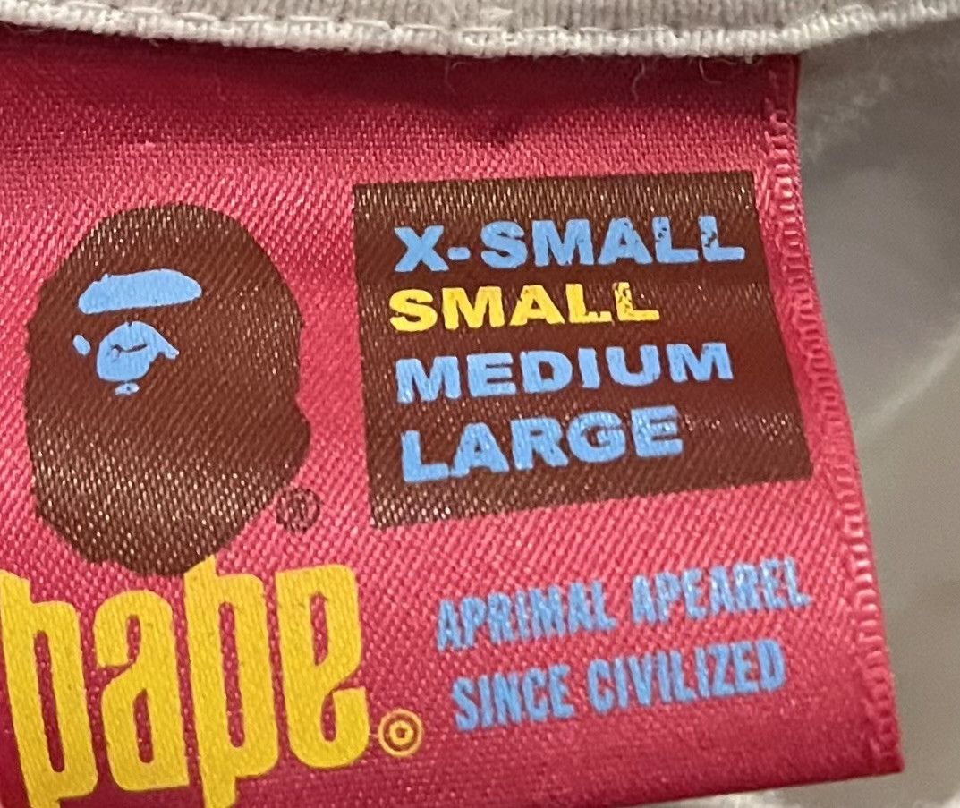Bape Bape cotton candy camo tee shirt Size US S / EU 44-46 / 1 - 4 Thumbnail