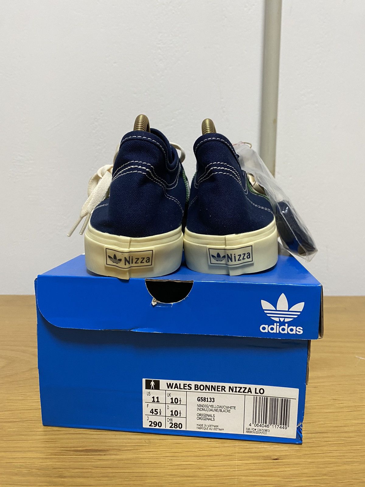 Adidas Adidas Nizza x Wales Bonner Night Indigo Size US 12 / EU 45 - 3 Thumbnail