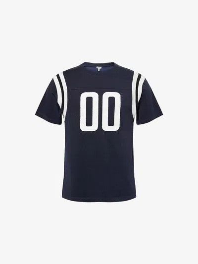 Loewe o1in1g0526 Patch Regular-Fit Cotton-Blend T-Shirt Multicolor Size US XL / EU 56 / 4 - 1 Thumbnail