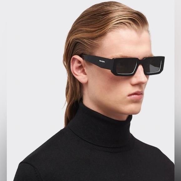 Prada New - Prada Eyewear PR 06YS rectangle frame sunglasses Size ONE SIZE - 1 Thumbnail