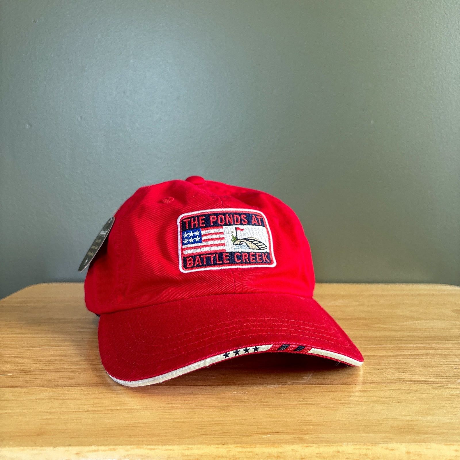 Imperial The Ponds At Battle Creek Golf Course Imperial Strapback Hat Size ONE SIZE - 1 Thumbnail