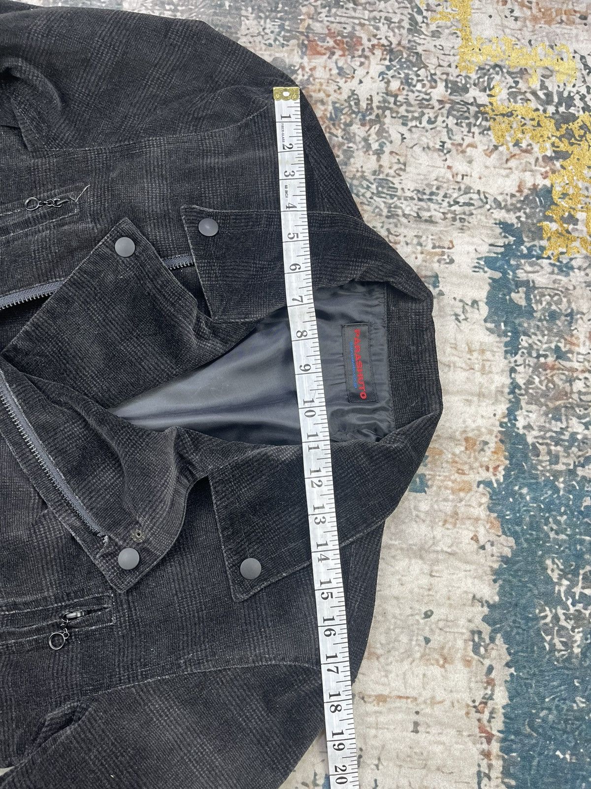 Le Grande Bleu (L.G.B.) Punk🔥Parashuto By Nakajo Checked Suede Double Collar Size US S / EU 44-46 / 1 - 18 Thumbnail