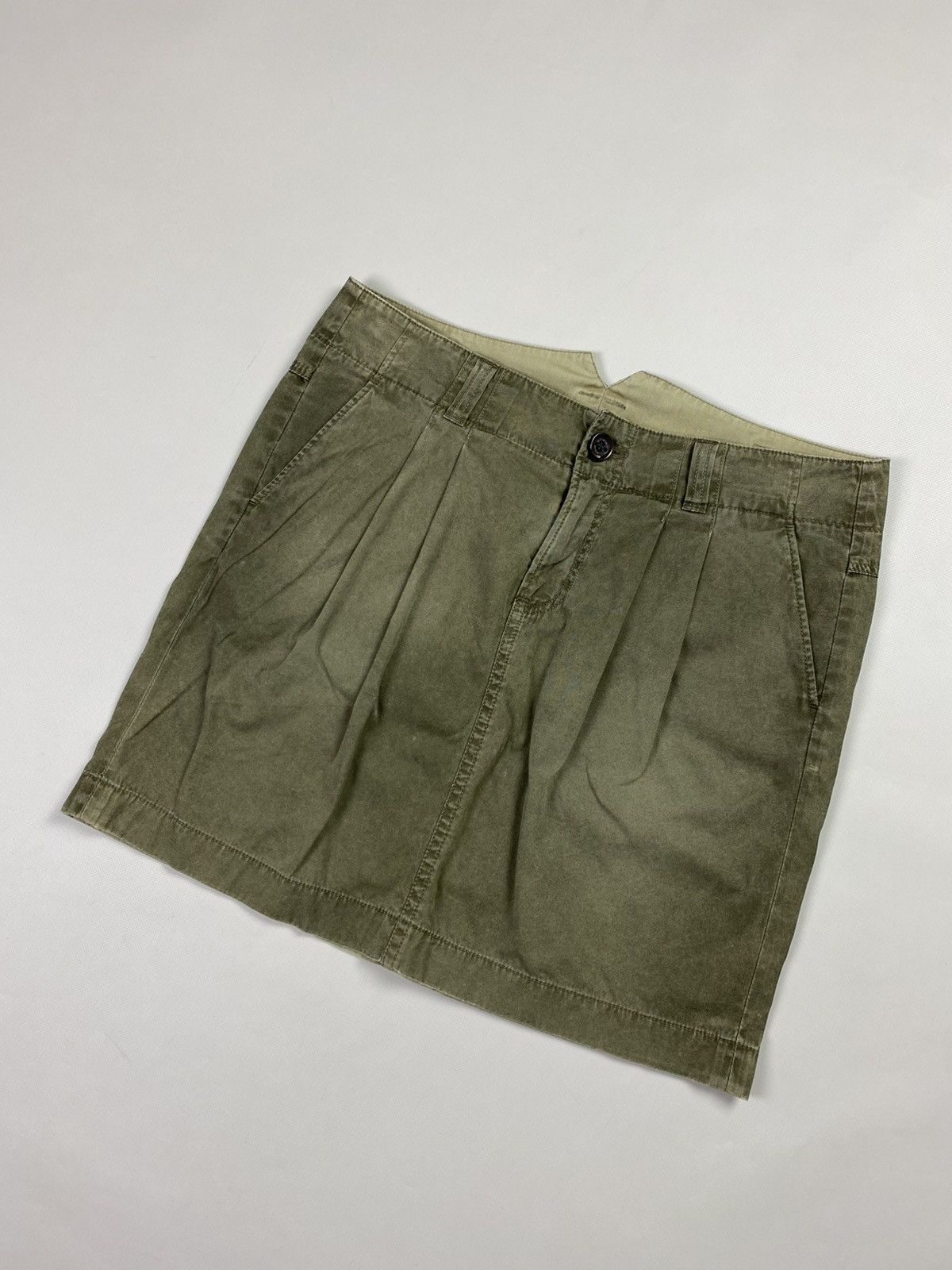Burberry Burberry Brit ladies pencil mini skirt Y2K military Size 30" / US 8 / IT 44 - 7 Thumbnail
