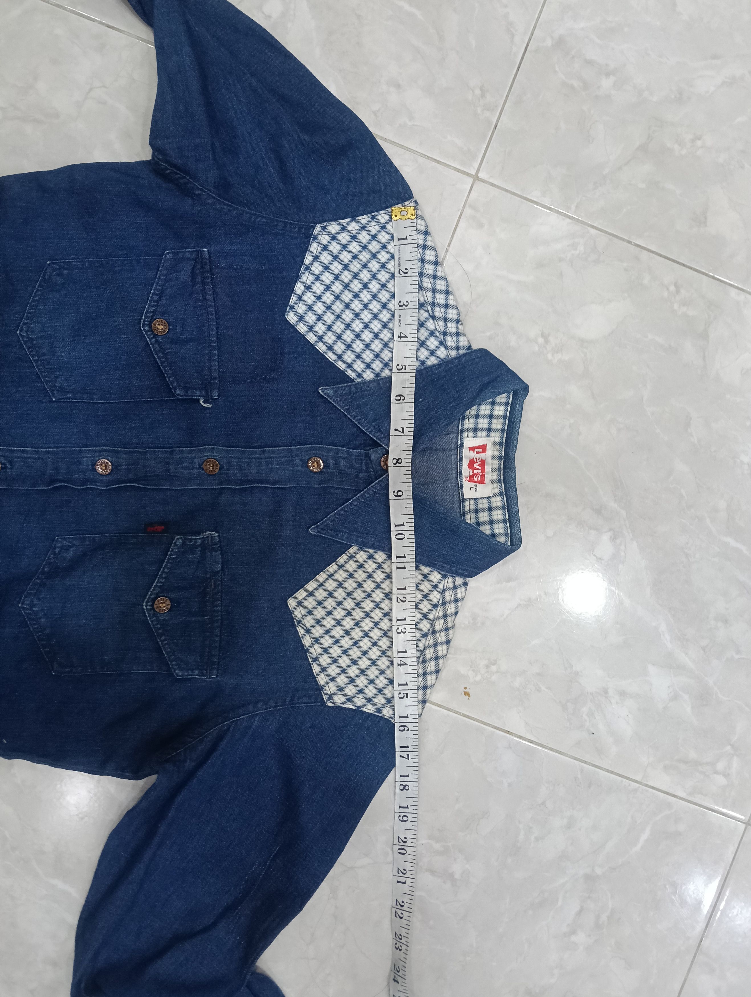 Levi's Vintage Clothing Vintage Repro Levis Big E Button Size US M / EU 48-50 / 2 - 15 Thumbnail