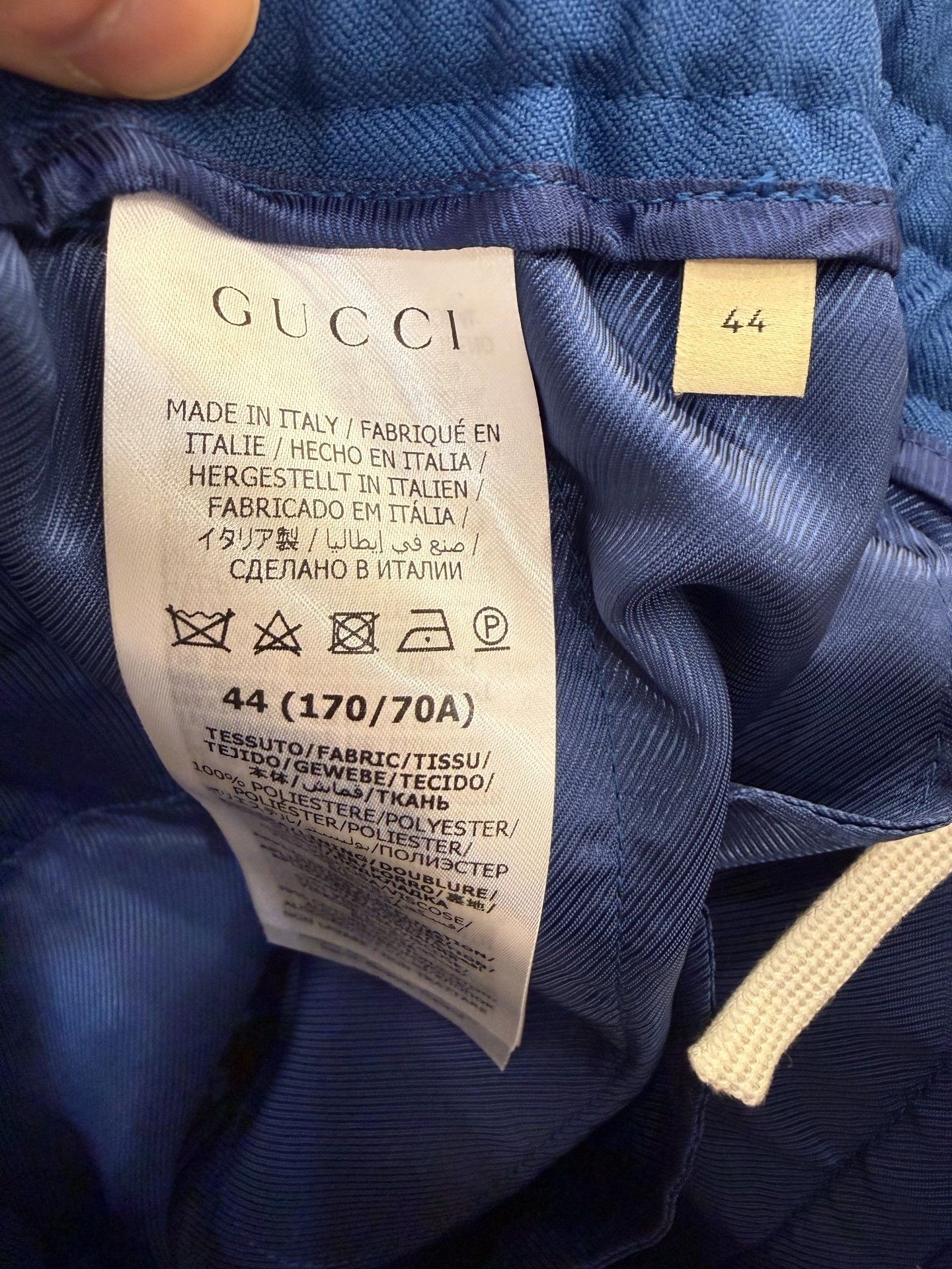 Gucci Gucci Blue Casual Straight Trousers Size US 28 / EU 44 - 9 Thumbnail