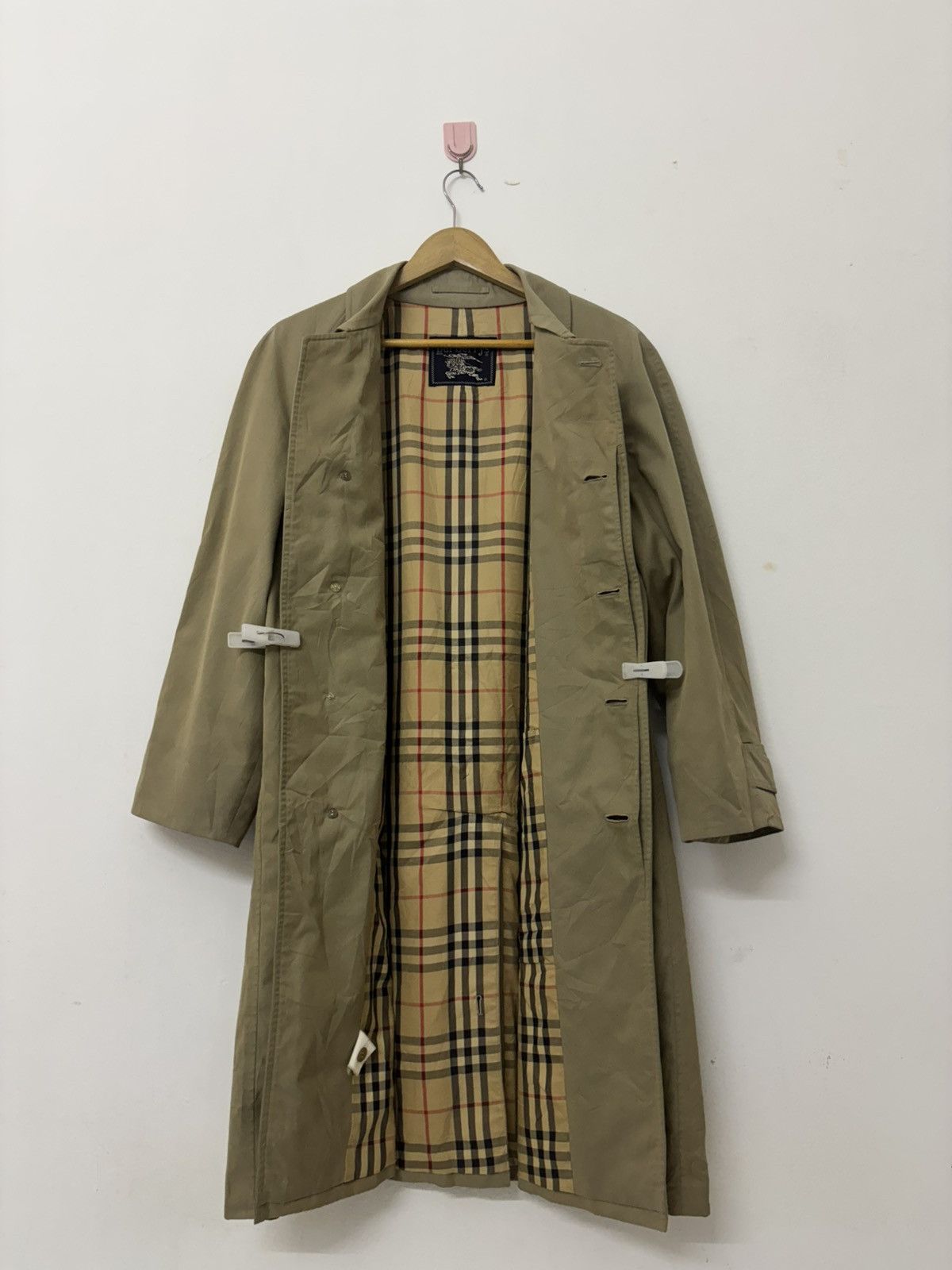 Burberry BURBERRY TRENCH COAT Size US L / EU 52-54 / 3 - 1 Thumbnail