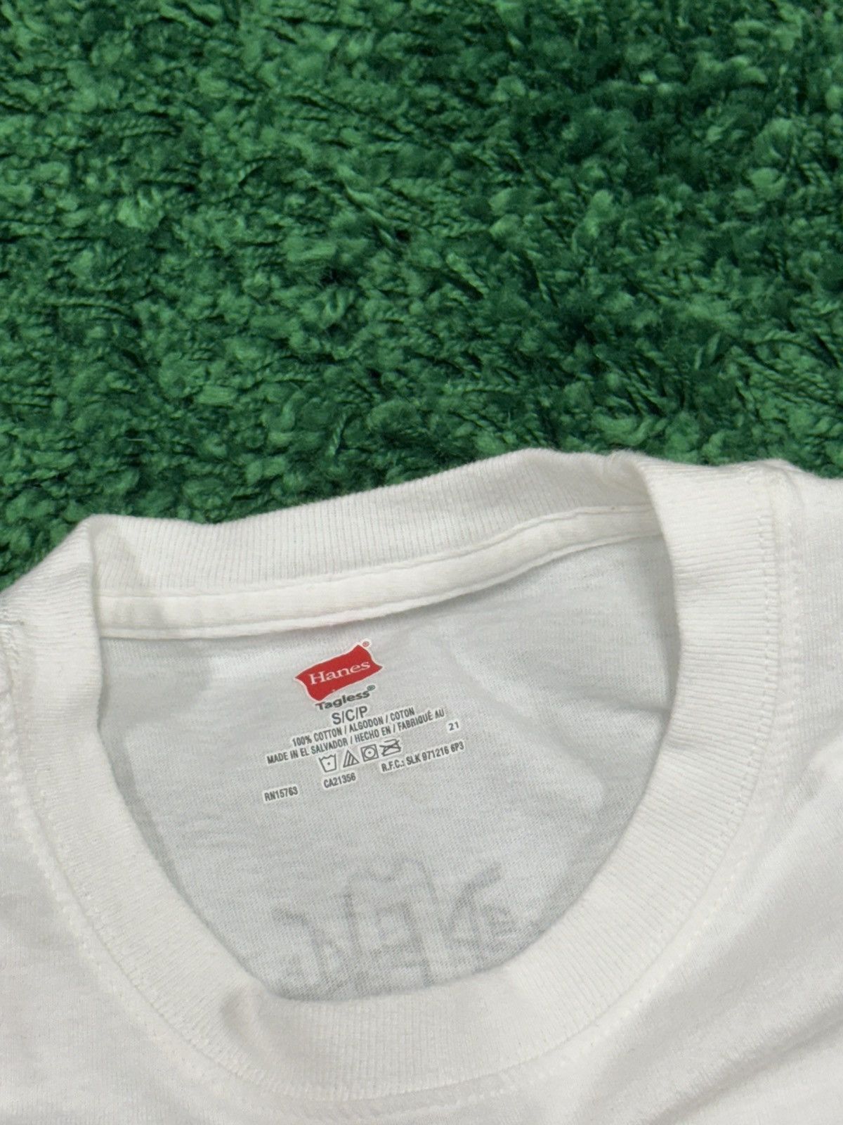Hanes × Vintage Vintage Rubiks Cube Rubik YMCA Tee White Small Tagless Size US S / EU 44-46 / 1 - 4 Thumbnail