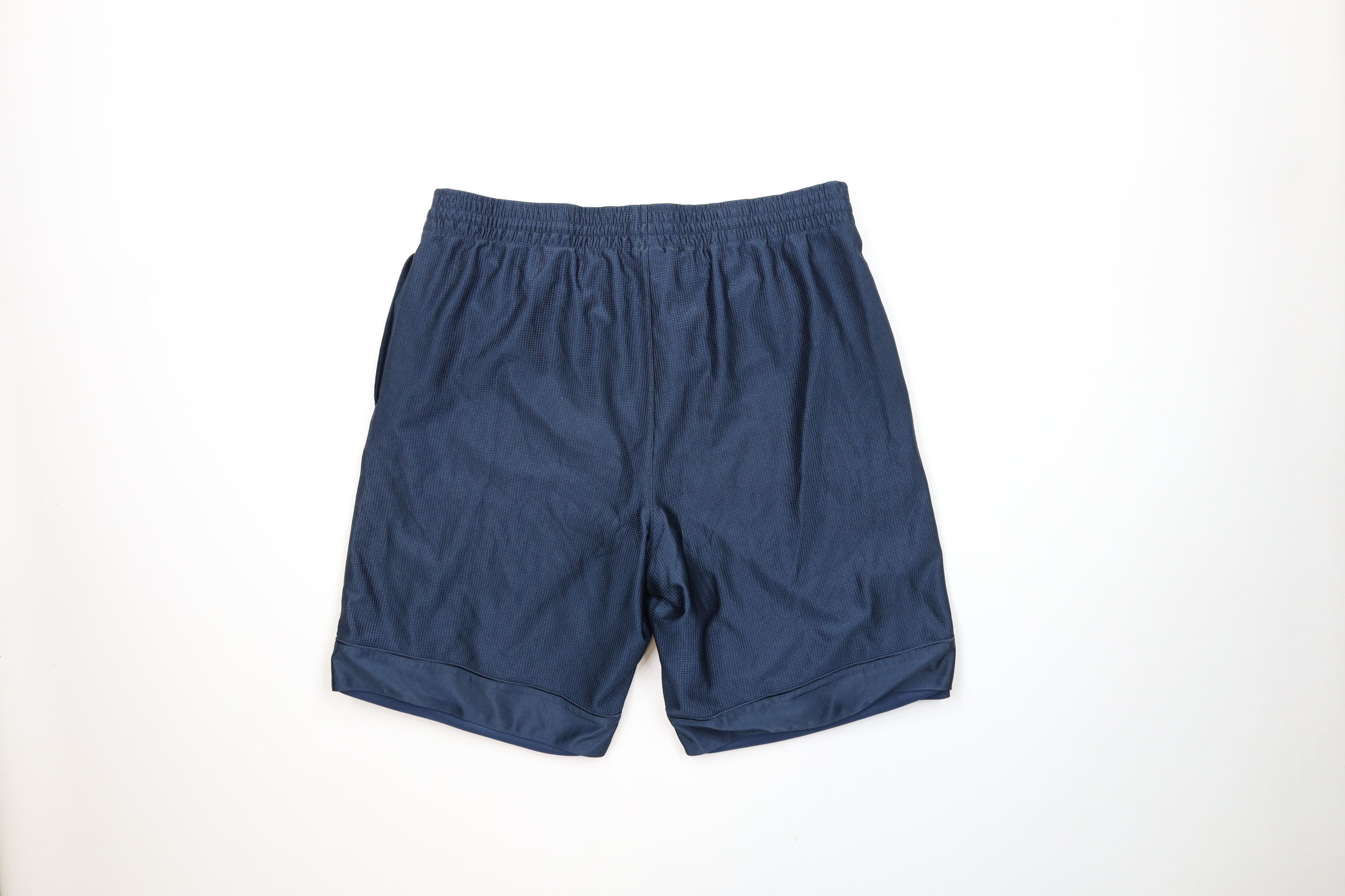 Nike × Vintage Vintage 90s Y2K Nike Scott Mini Swoosh Basketball Shorts Size US 34 / EU 50 - 9 Thumbnail