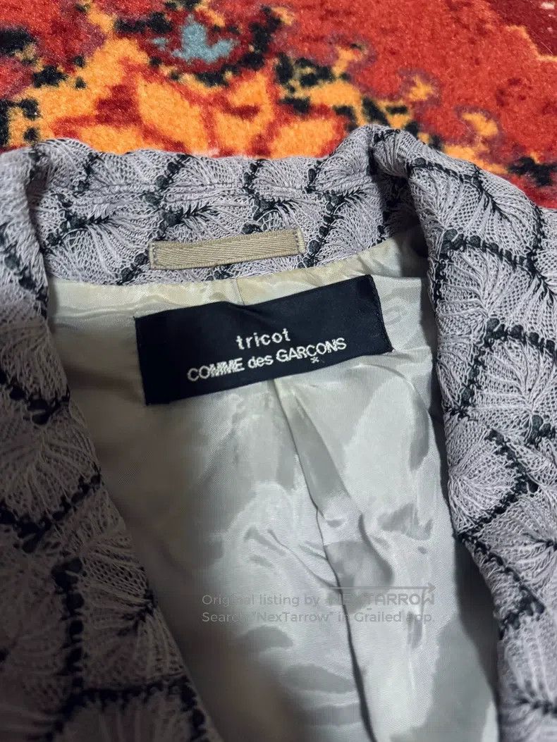 Comme des Garcons Comme Des Garcons One size fits all Embroidered Knit Jacket Size S / US 4 / IT 40 - 5 Thumbnail