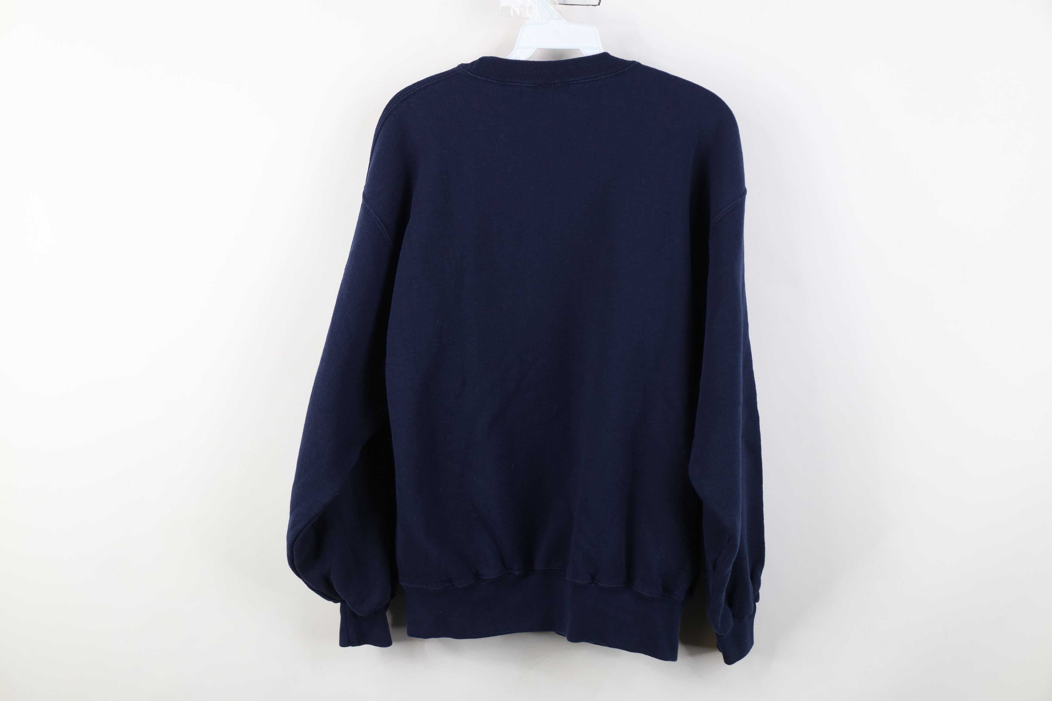Russell Athletic Vintage 90s Russell Athletic Crewneck Sweatshirt Navy Blue Size US L / EU 52-54 / 3 - 10 Thumbnail