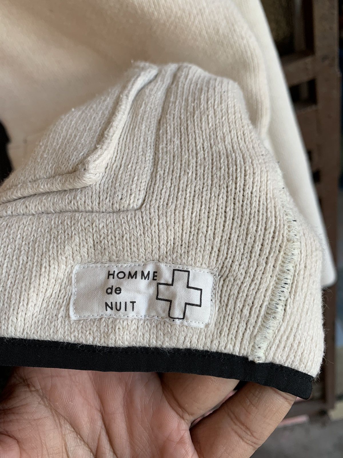 Japanese Brand 🔥Homme de Nuit Reversible Hoodie Sweater Size US M / EU 48-50 / 2 - 7 Thumbnail