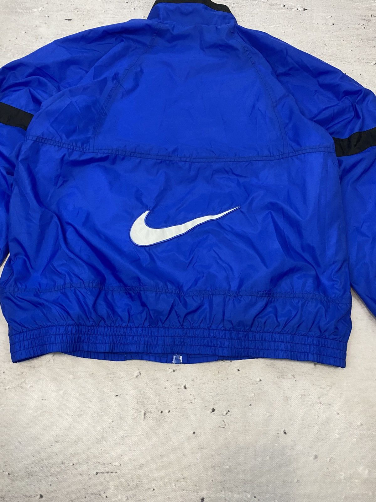 Nike VINTAGE NIKE NYLON TRACK JACKET 90s Size US L / EU 52-54 / 3 - 3 Thumbnail