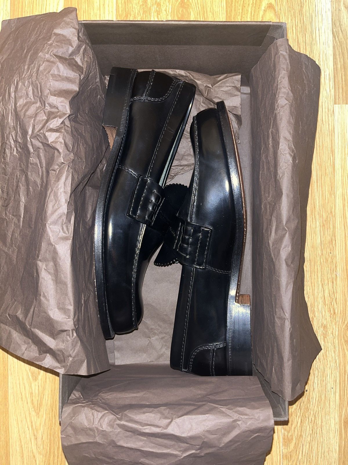 Church's Church’s Leather Penny Loafers Size US 7 / EU 40 - 2 Thumbnail