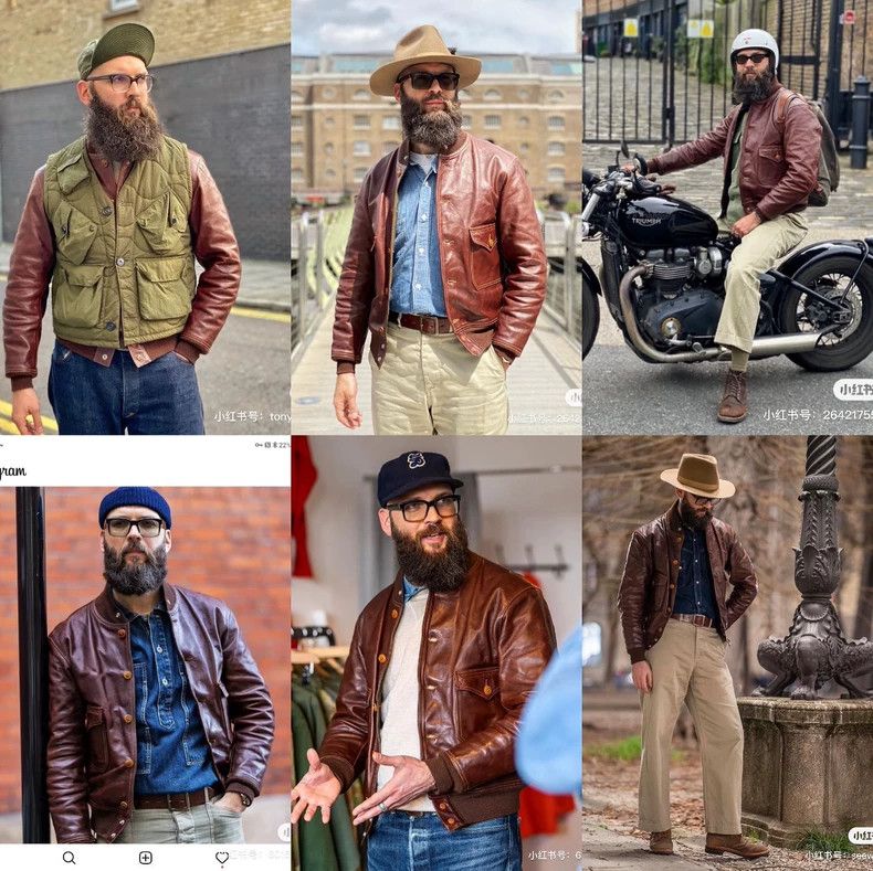 Freewheelers FREEWHEELERS37J1 Nissan Horse Leather Jacket 2503-Nextarrow Size US XXS / EU 40 - 7 Thumbnail