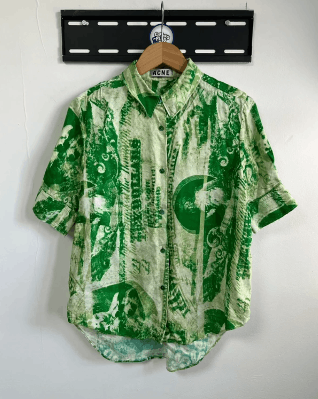 Acne Studios 2013 Acne Studios patia currency Shirt button ups Size S / US 4 / IT 40 - 1 Thumbnail