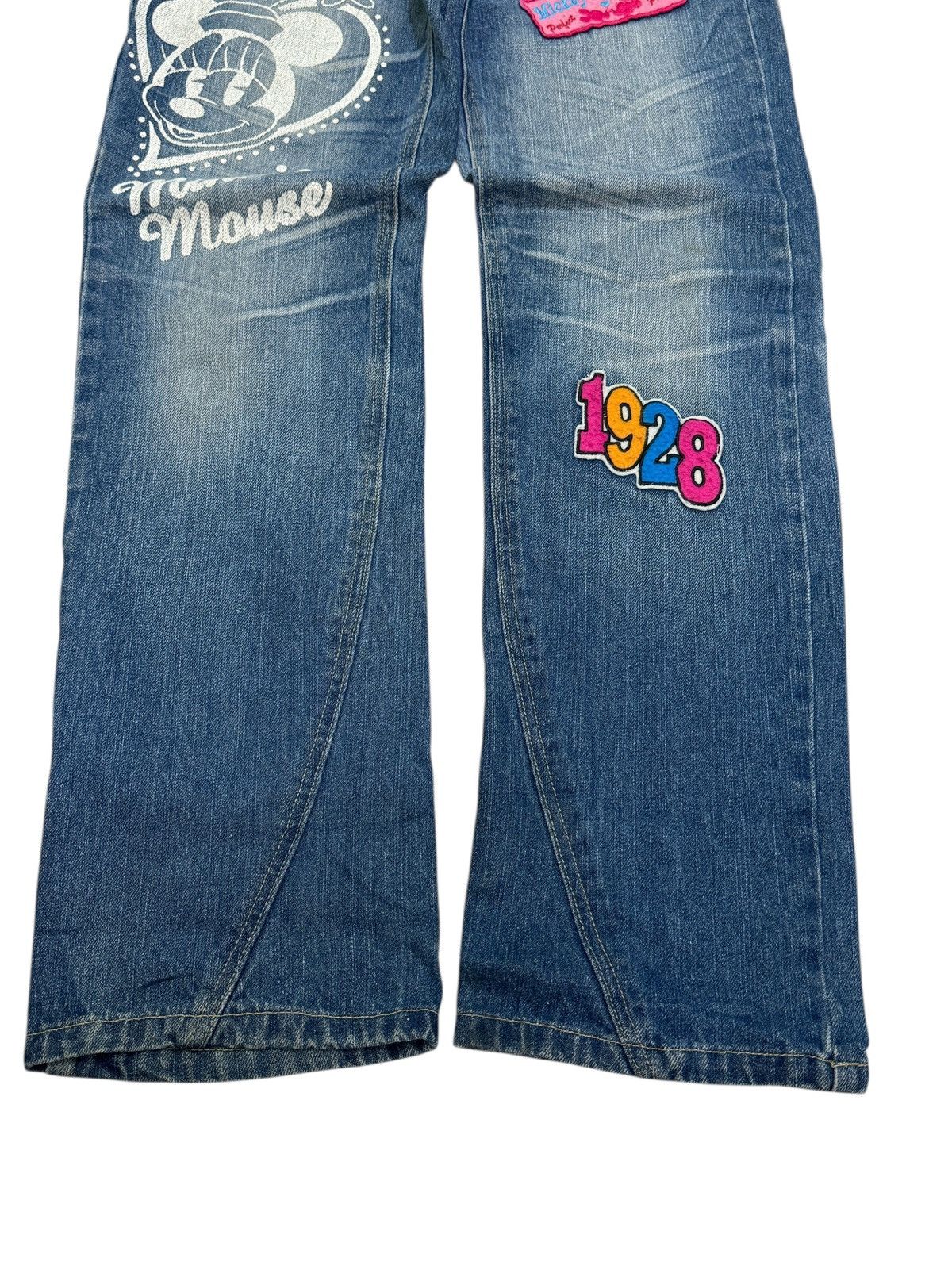 Disney DISNEY CHARACTER MINNIE MOUSE PRINTED LOW RISE DENIM Size 28" / US 6 / IT 42 - 6 Thumbnail