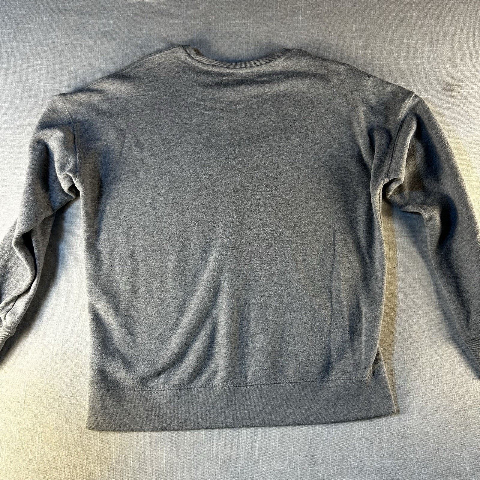Aeropostale Aeropostale NY Gray Pullover Sweatshirt S Crewneck Size S / US 4 / IT 40 - 7 Thumbnail