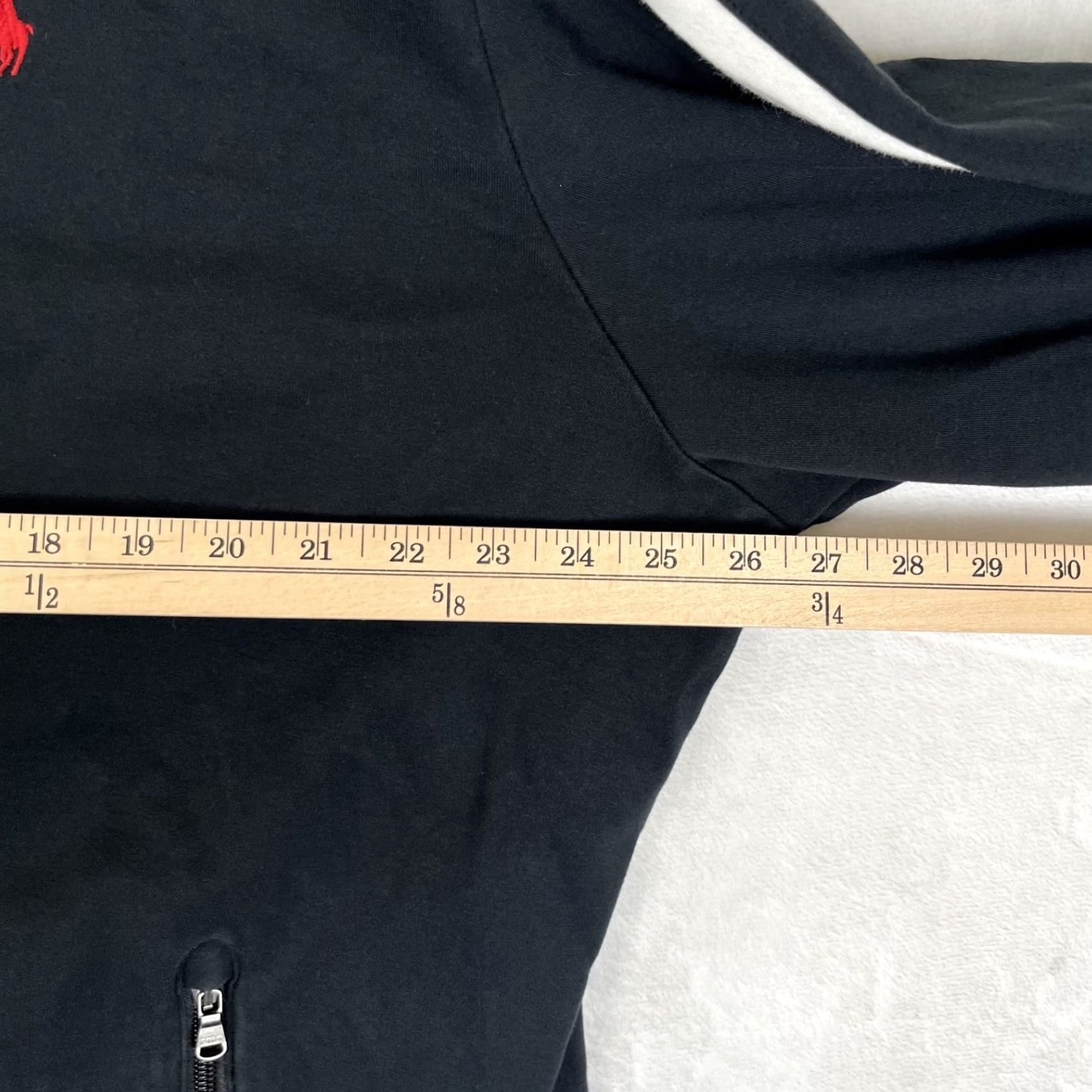 Polo Ralph Lauren Polo Ralph Lauren Track Jacket Mens 2XL Black Colorblock Full Zip Stand-Up Collar Zipper Pockets Size US XXL / EU 58 / 5 - 4 Thumbnail