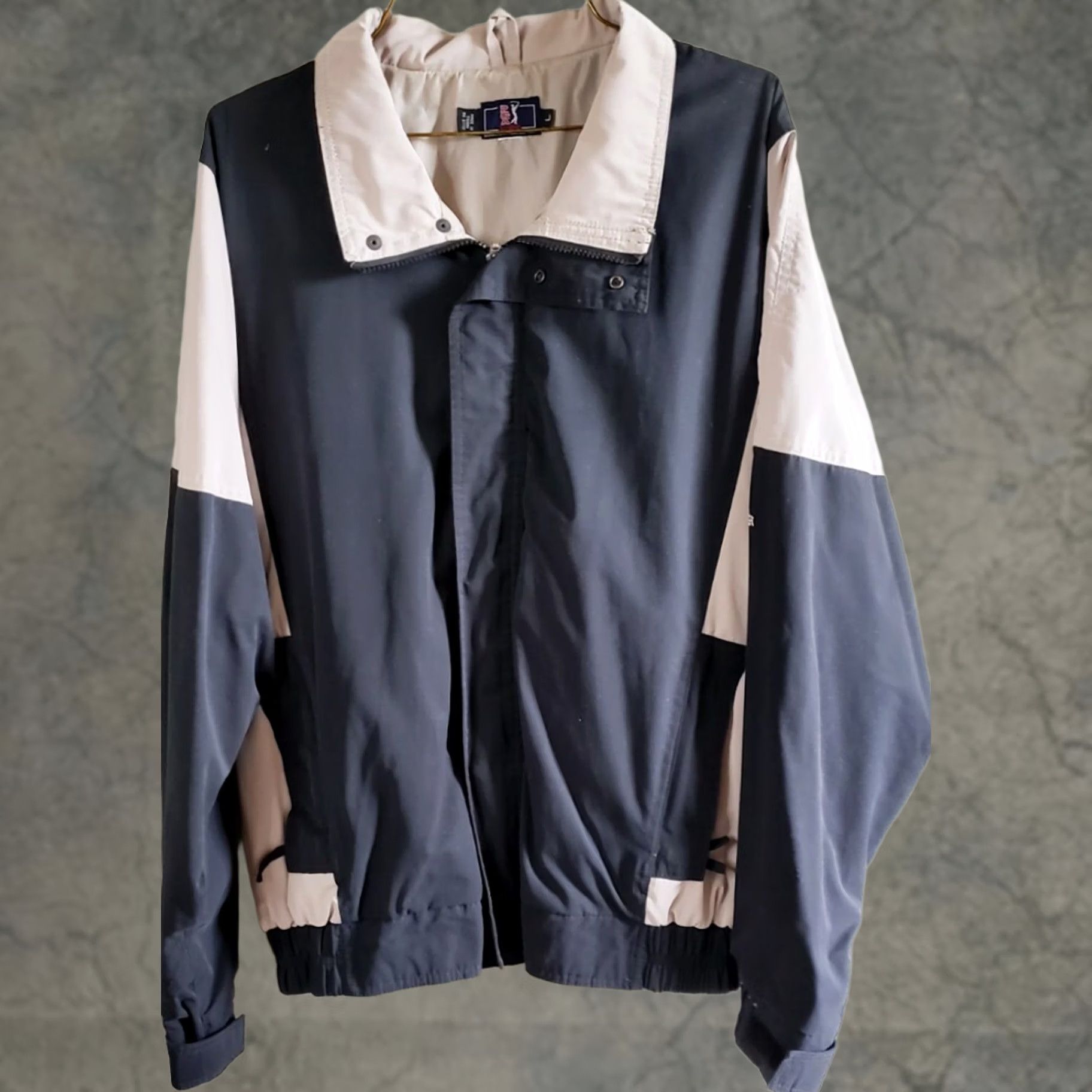 PGA Tour PGA TOUR Jacket Mens L Black Wind and Water Resistant Full Zip Men Excellent Size US L / EU 52-54 / 3 - 1 Thumbnail