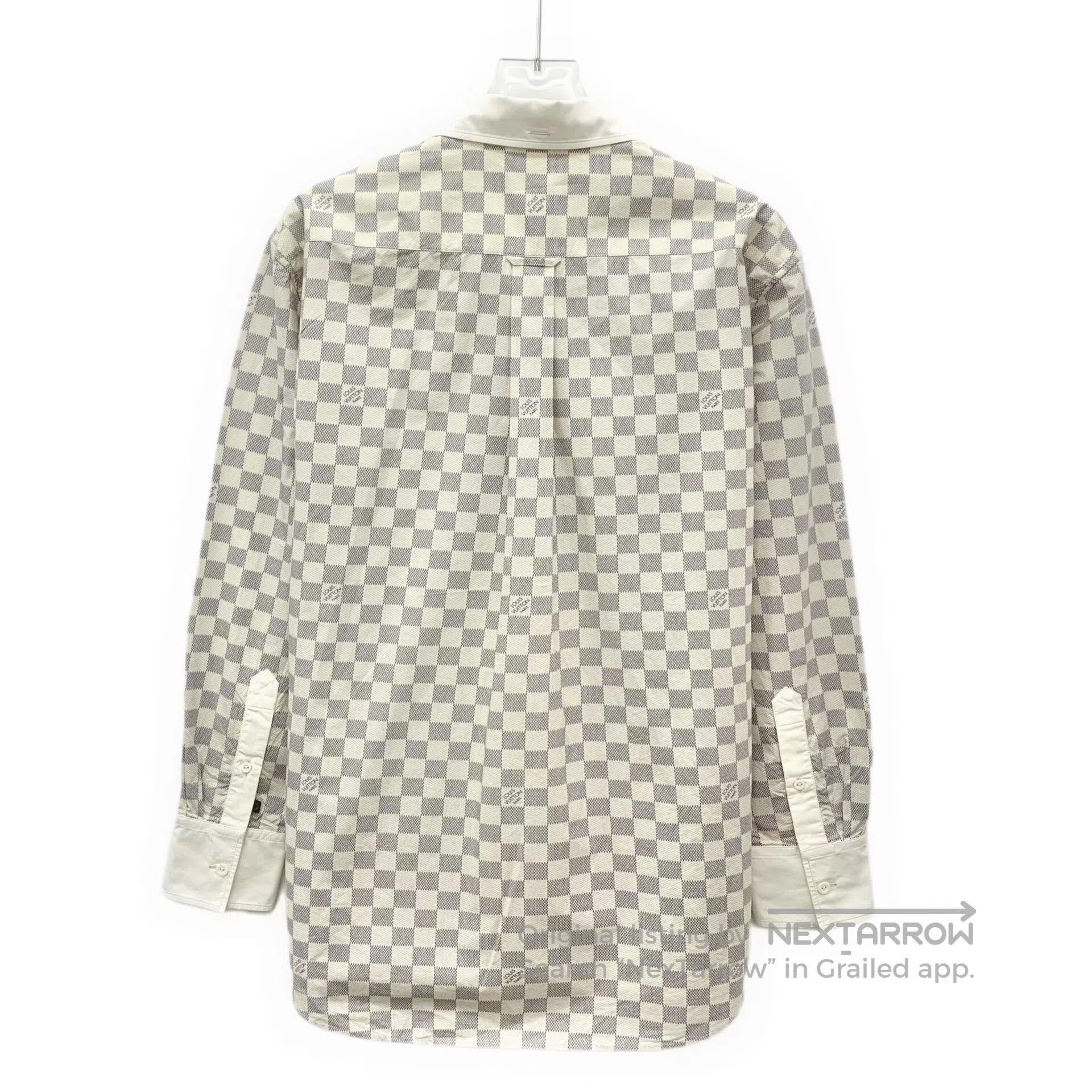 Louis Vuitton Louis Vuitton Color-blocked checkered cotton collar single Size XS / US 0-2 / IT 36-38 - 2 Thumbnail
