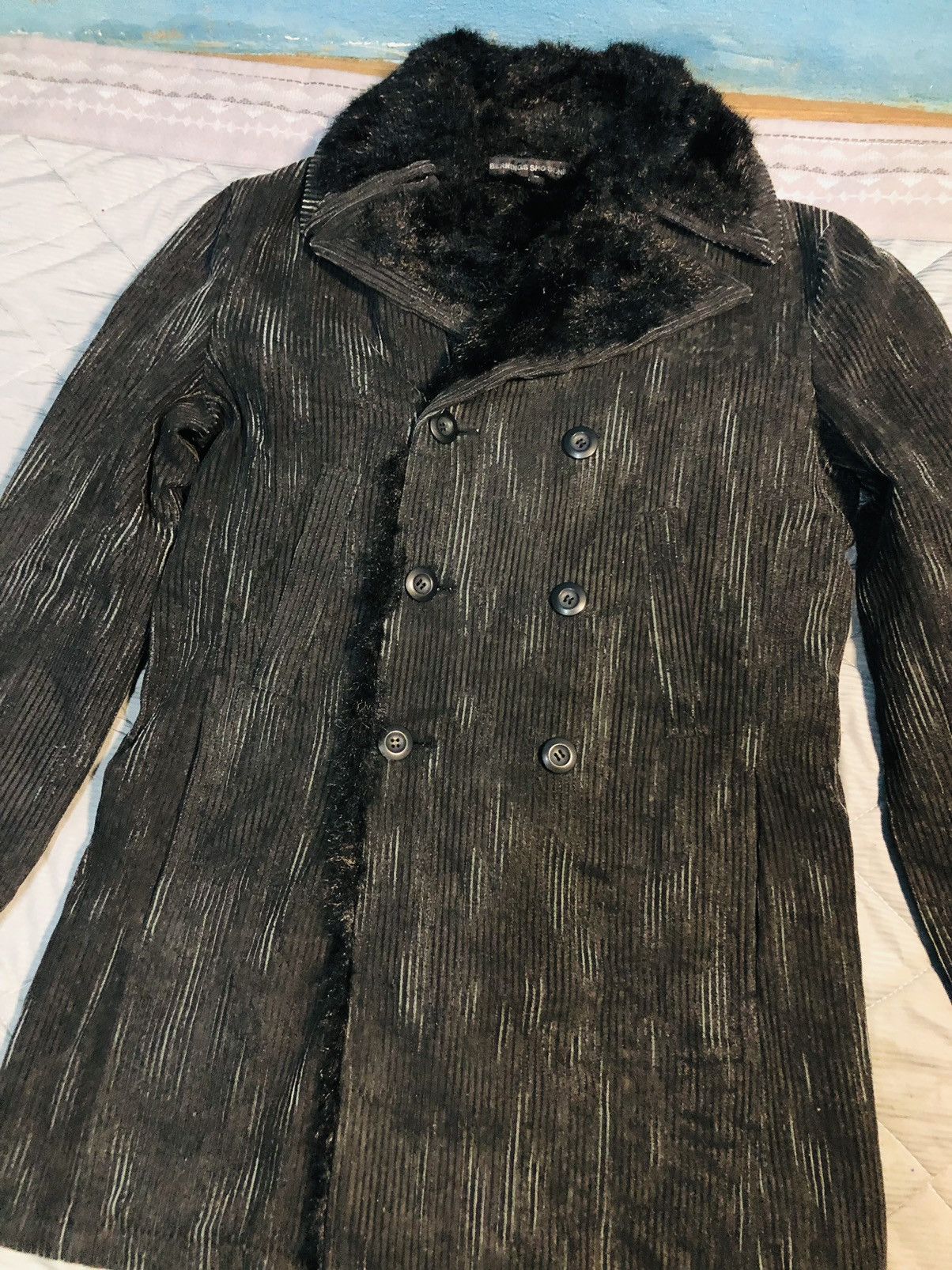 Japanese Brand Bernings Sho Double Brested Jacket Fur (25) Size US M / EU 48-50 / 2 - 3 Thumbnail