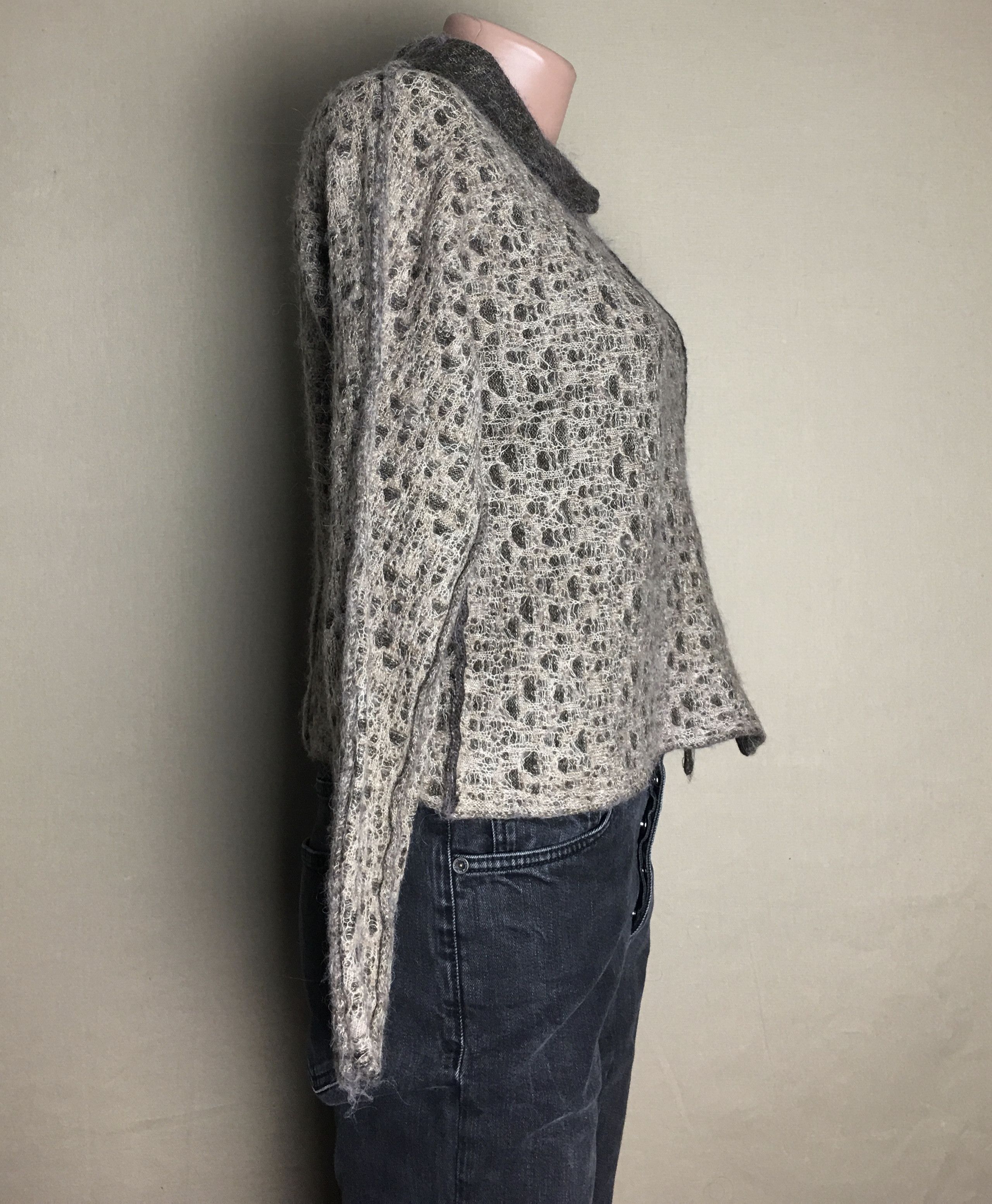 Designer × OSKA OSKA Wool Blend Angora Womens Knit Sweater Size S / US 4 / IT 40 - 4 Thumbnail