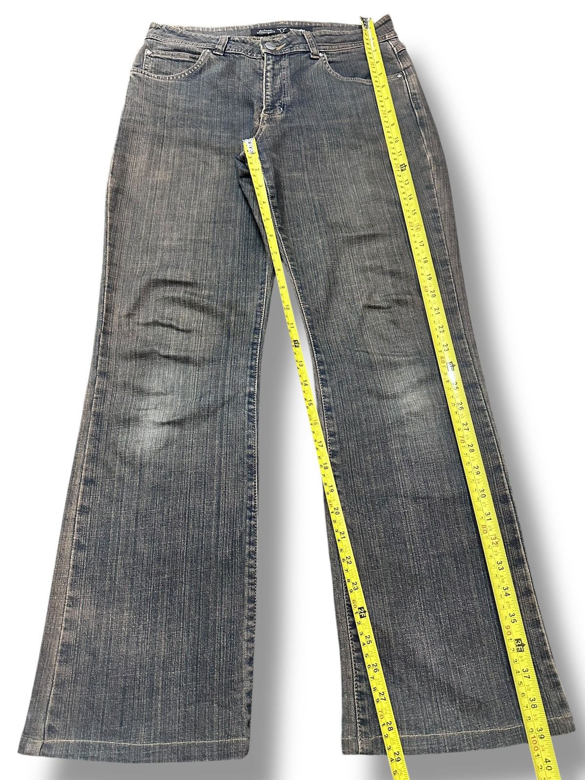 Japanese Brand Wrangler Vintage Baggy Loose Style With Faded Wash Size US 30 / EU 46 - 13 Thumbnail